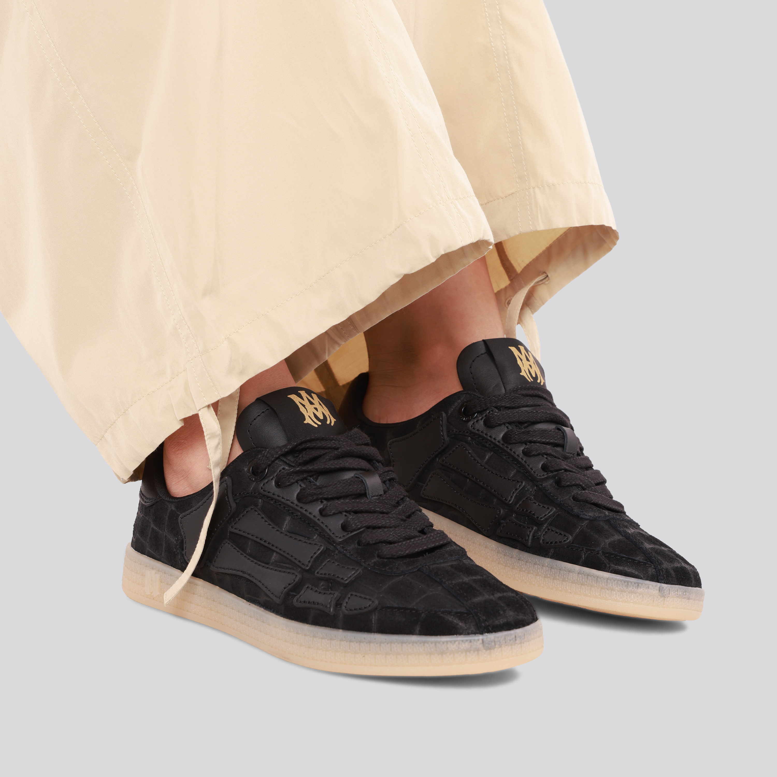 Sneakers Negros AMIRI Pacific Bones Croc