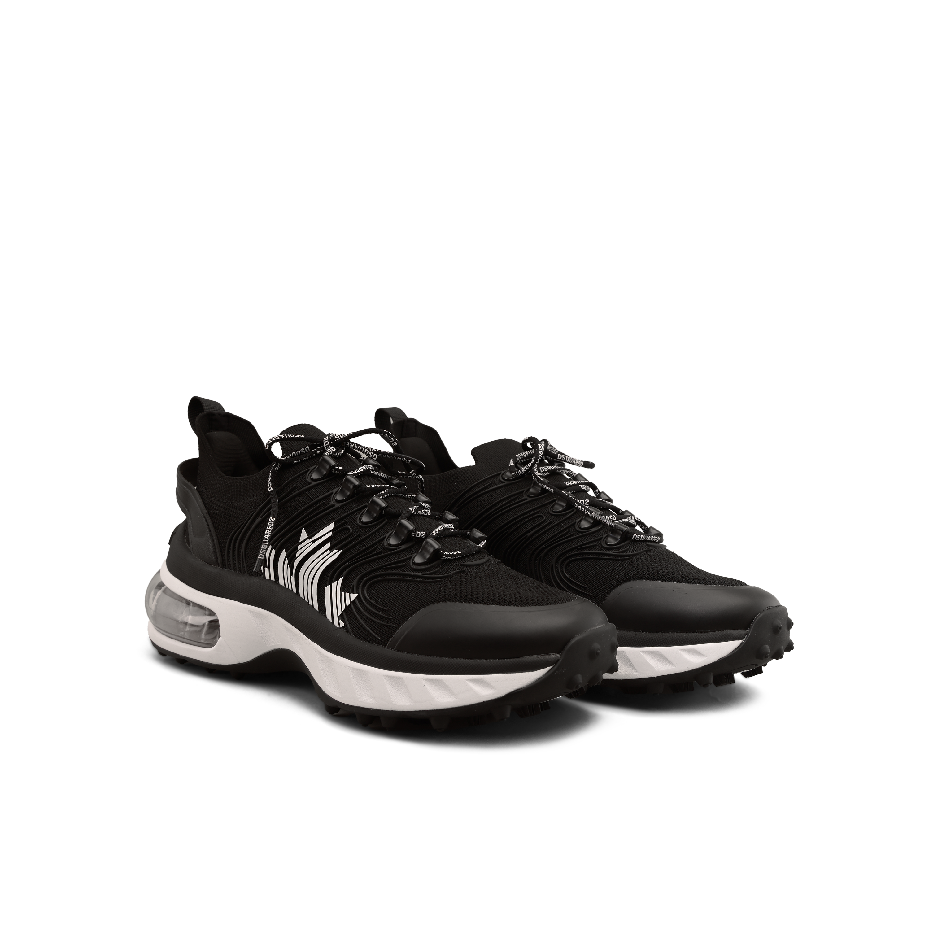 Sneakers Negros Dsquared2 Leaf