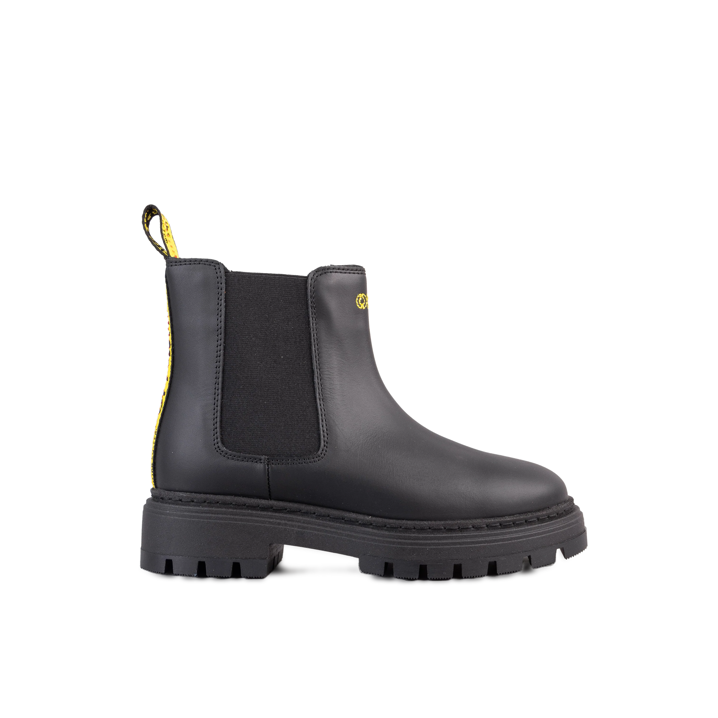 Botas Negras Off-White Kids Chelsea