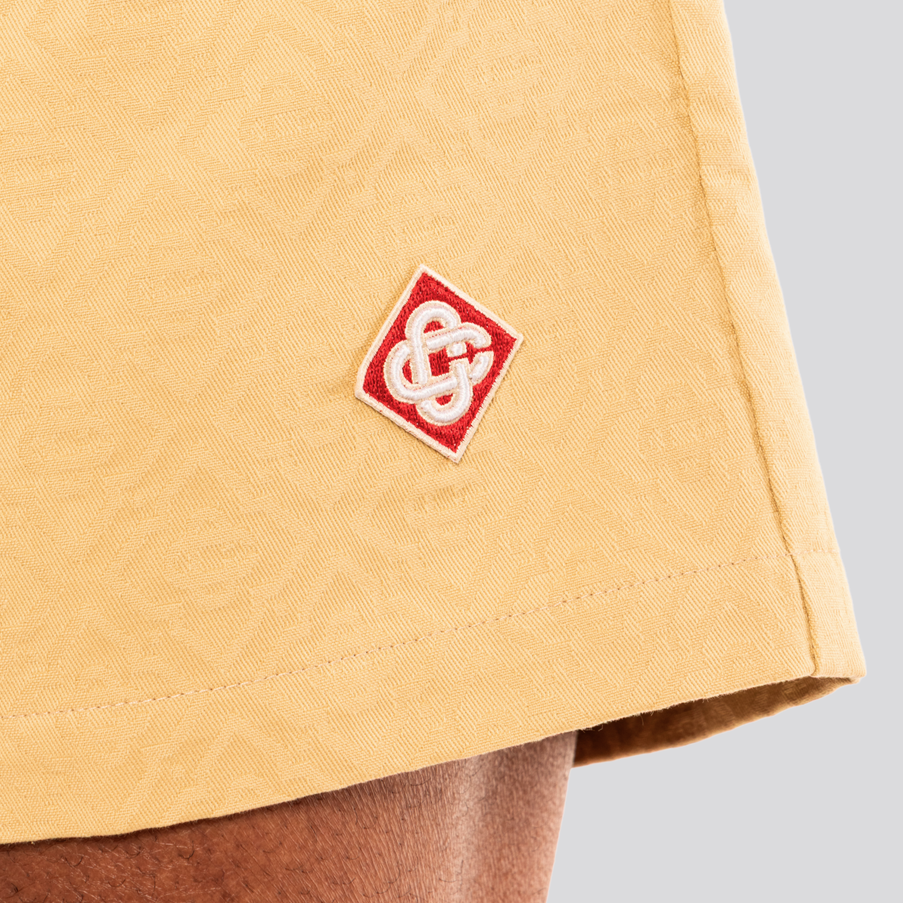 Short Beige Casablanca Monogram