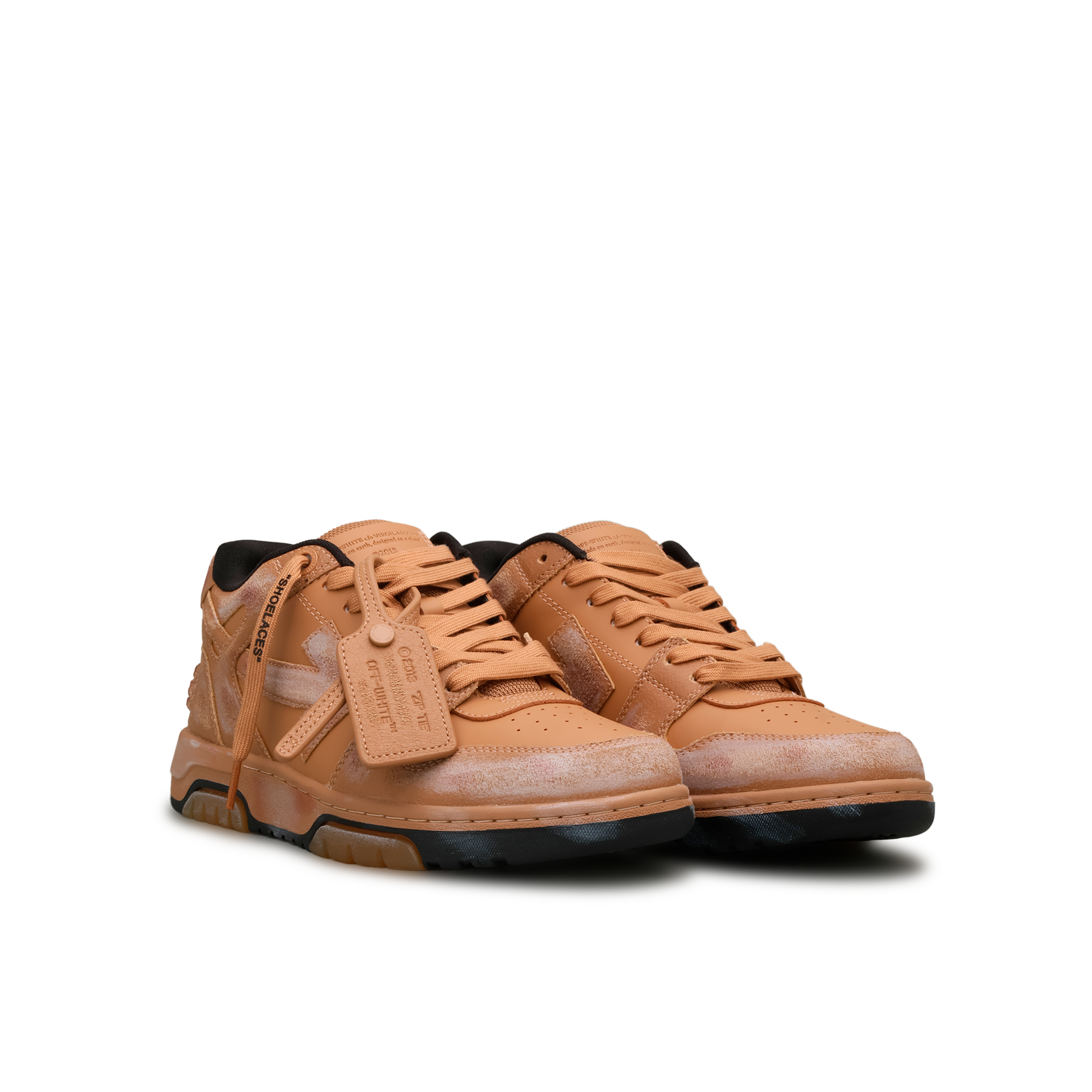 Sneakers Café Off-White "OOO" Vintage Leather