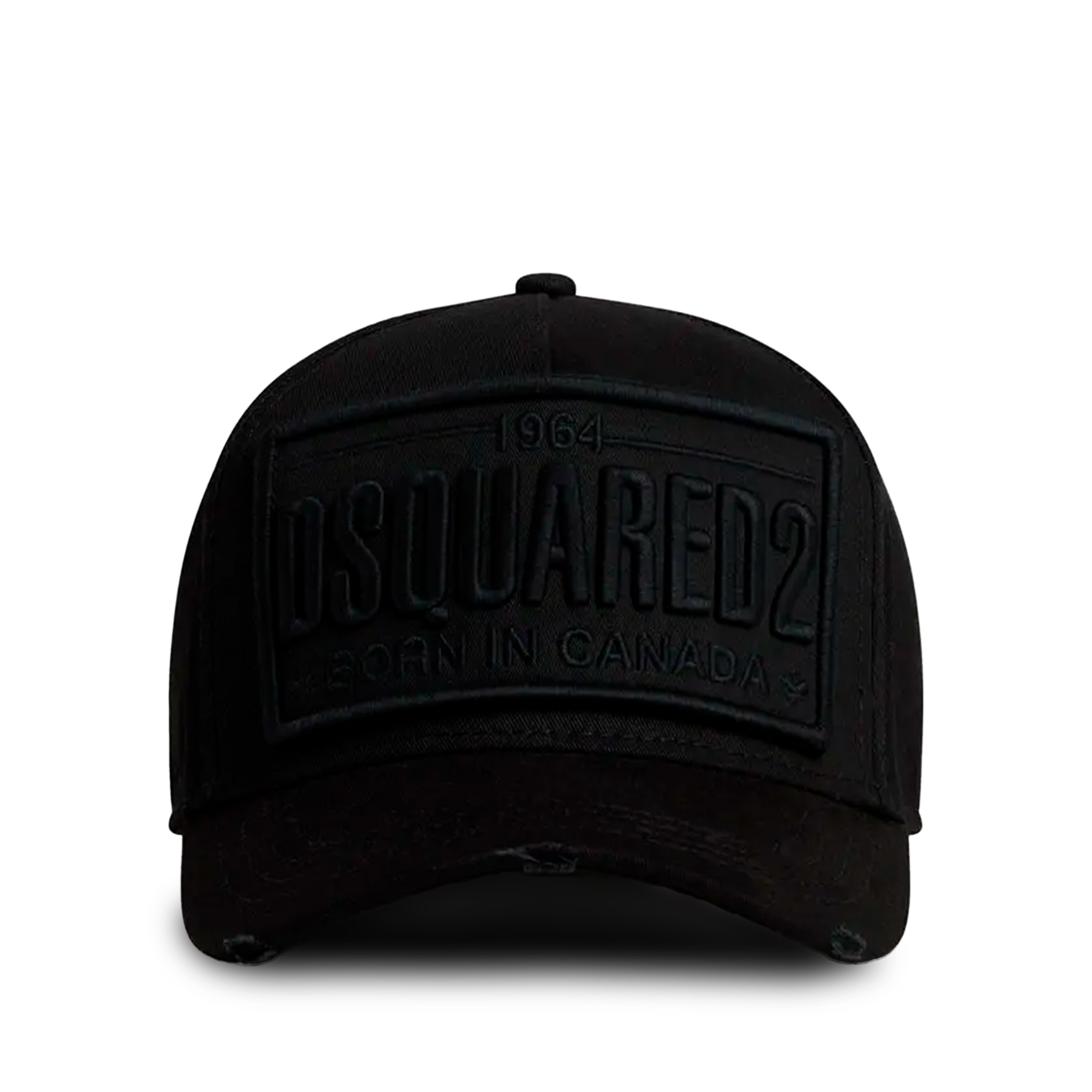 Gorra Negra Dsquared2 Square Logo