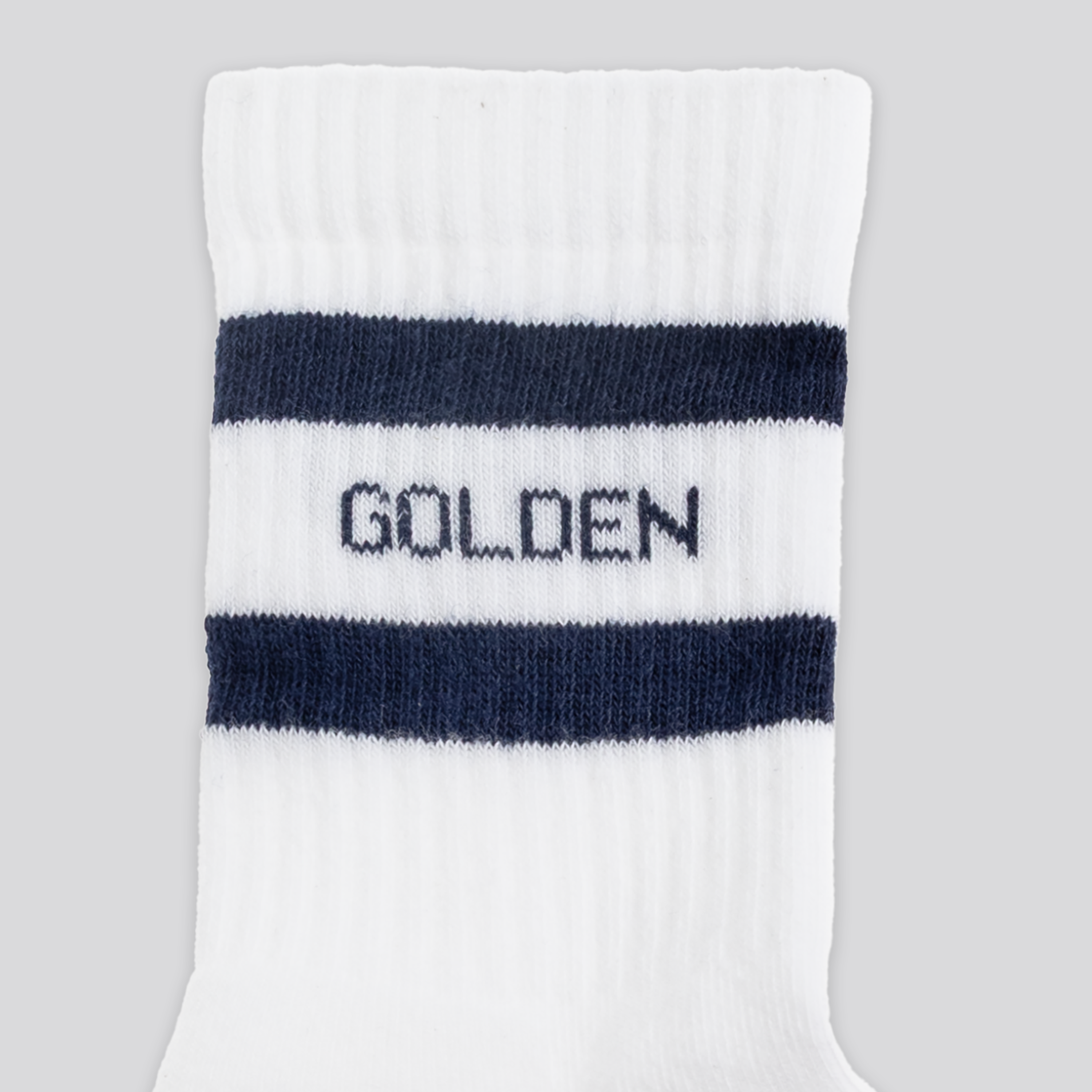Medias Blancas Azul Golden Goose