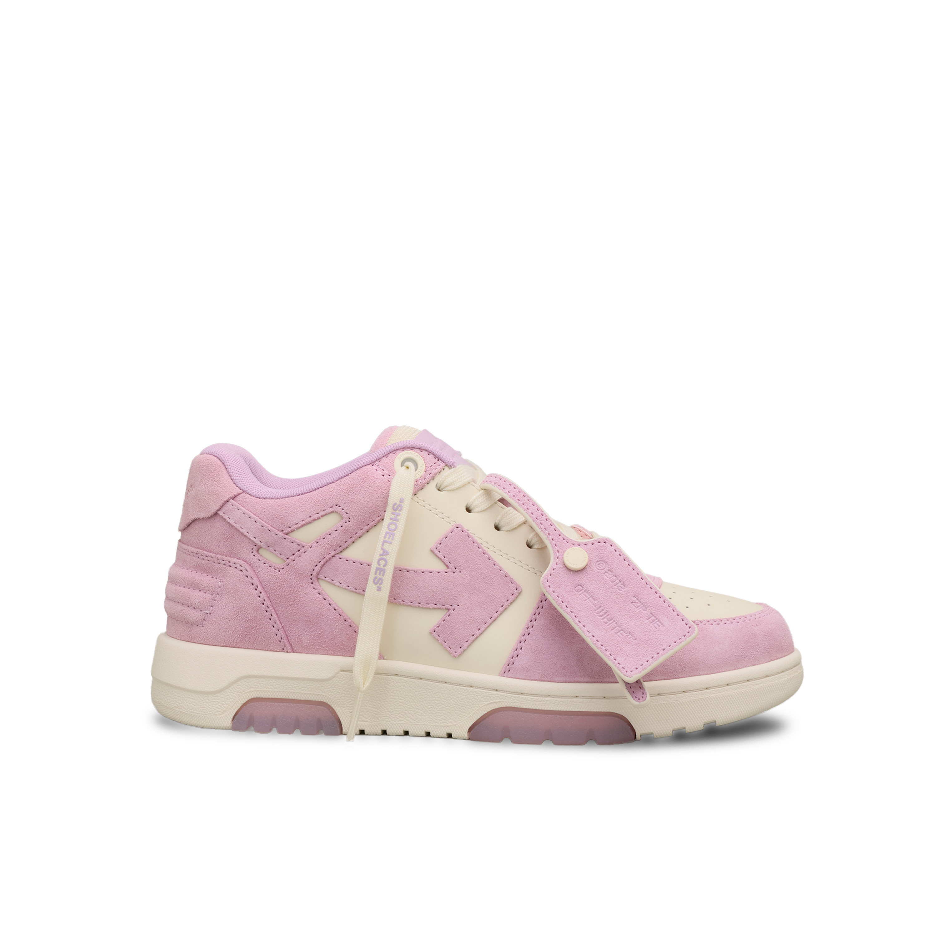 Sneakers Lilac Off-White "OOO" Suede
