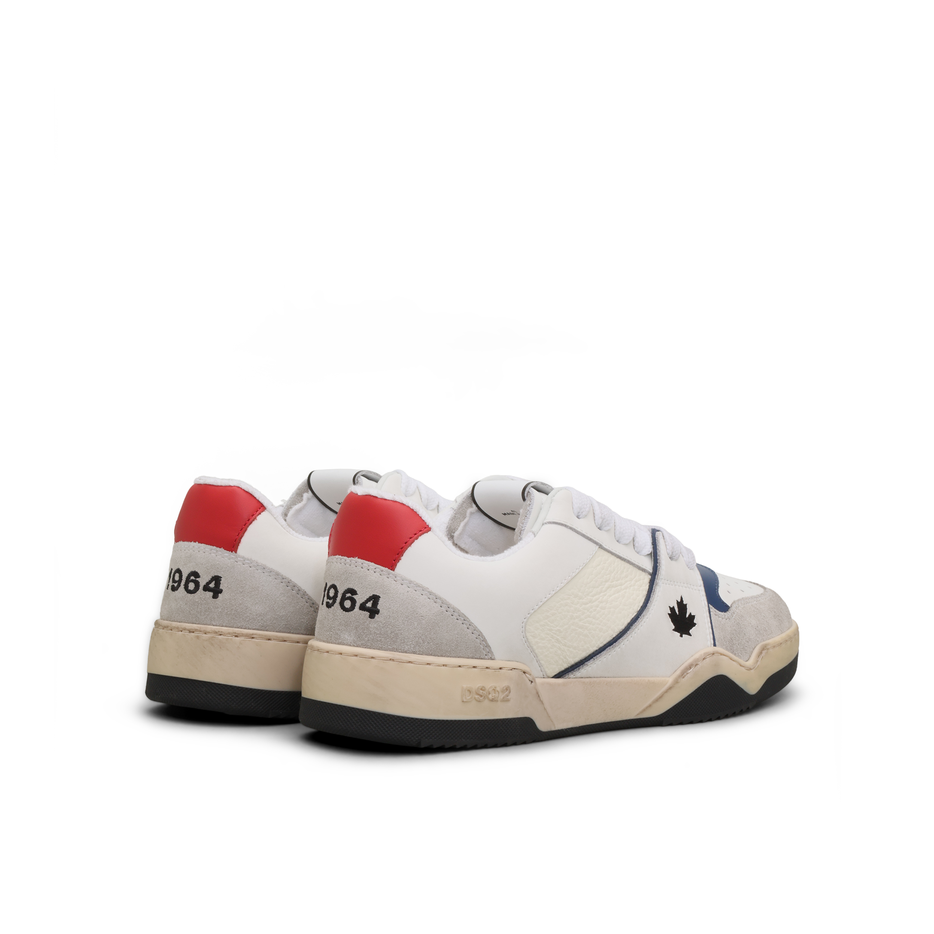 Sneakers Blancos Dsquared2 Vintage Spiker