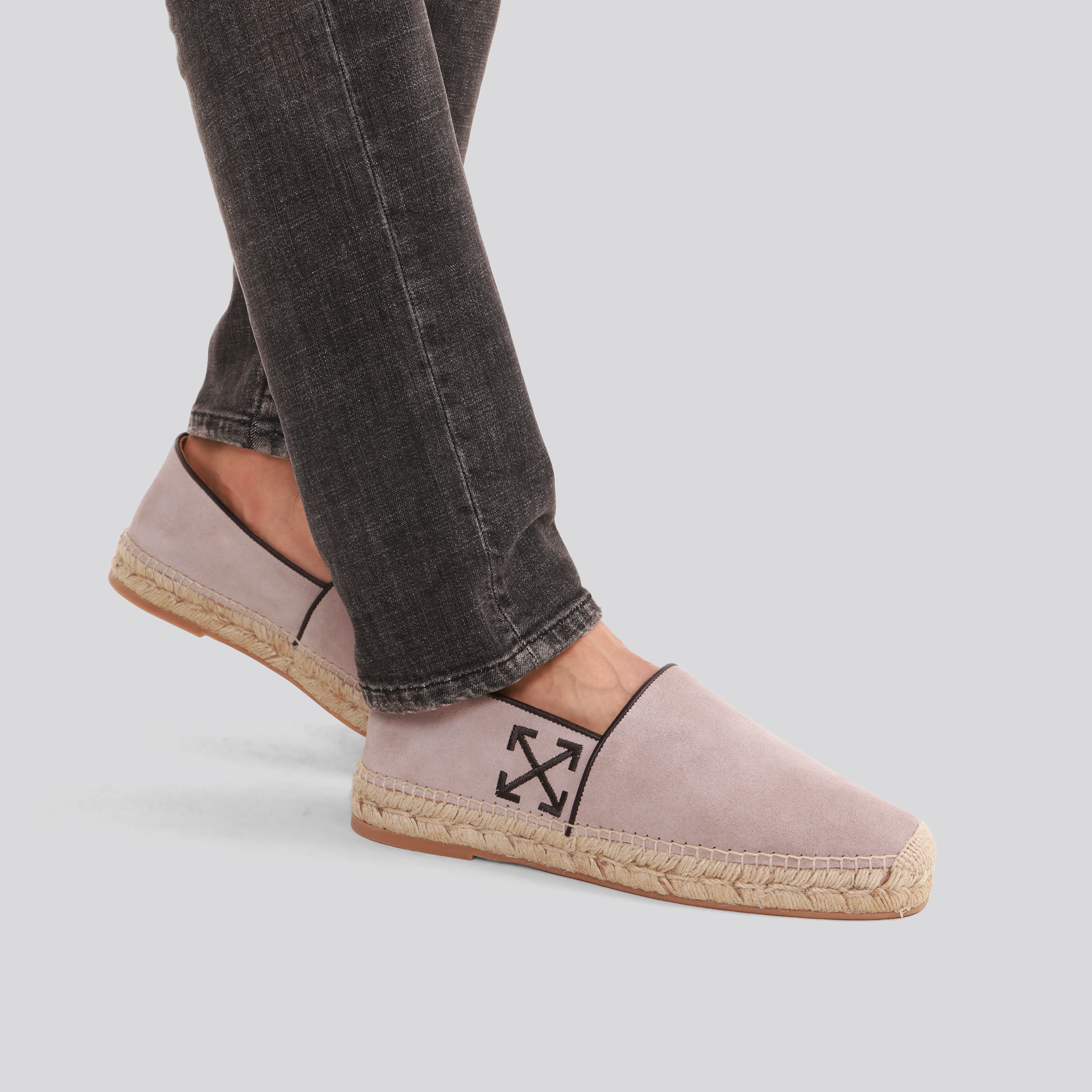 Spadrilla Gris Off-White M-Biarritz
