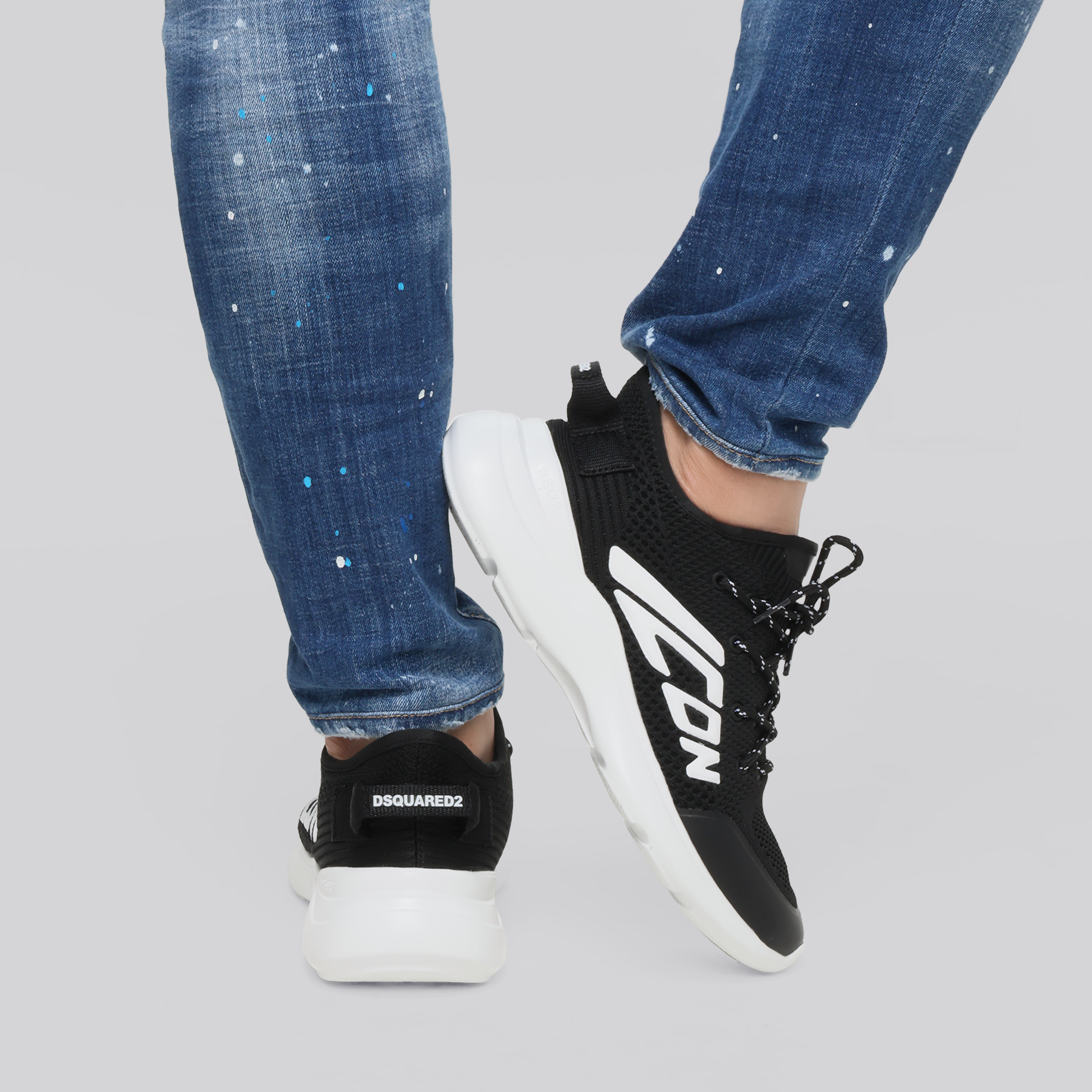 Sneakers Negros Dsquared2 Fly