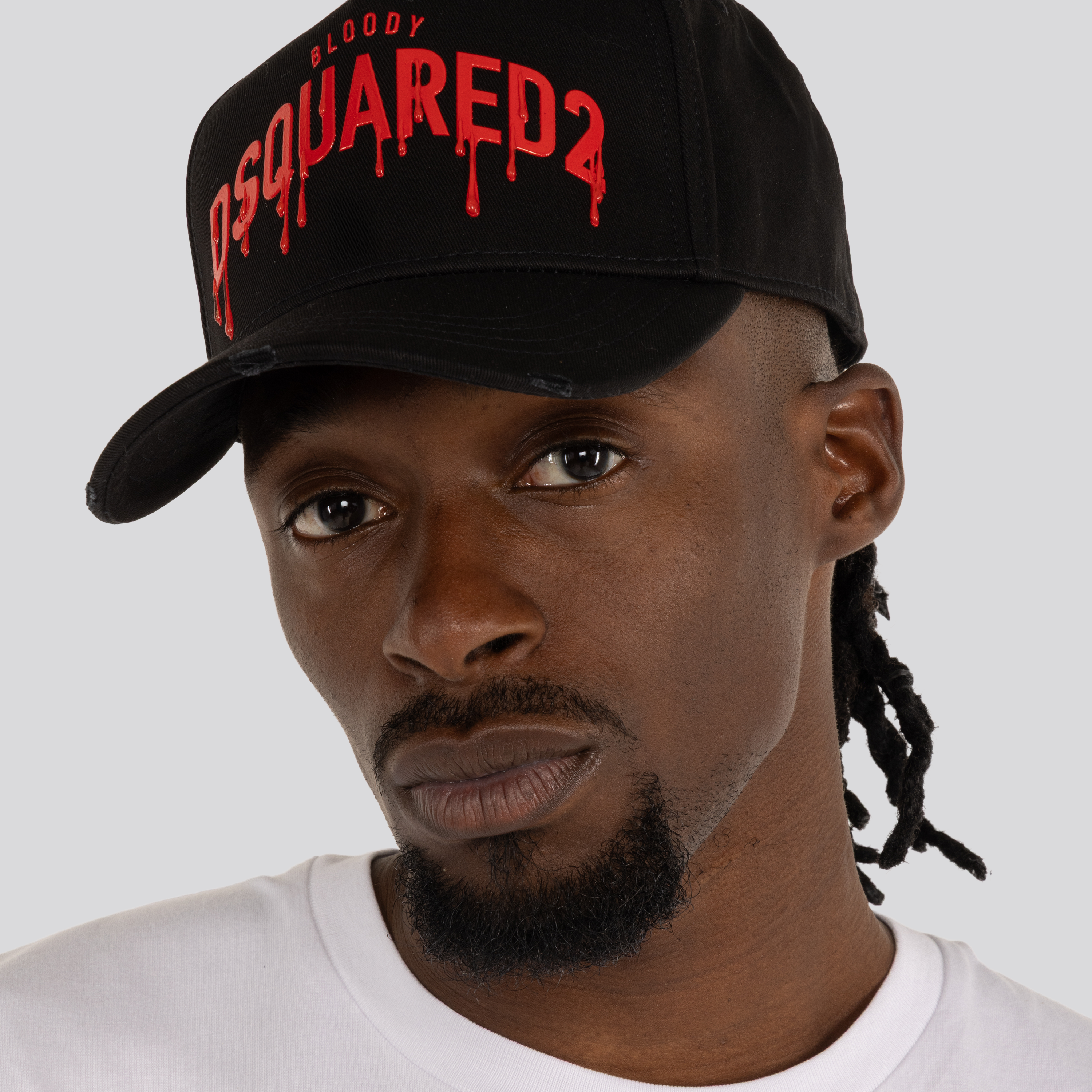 Gorra Negra Dsquared2 Bloody