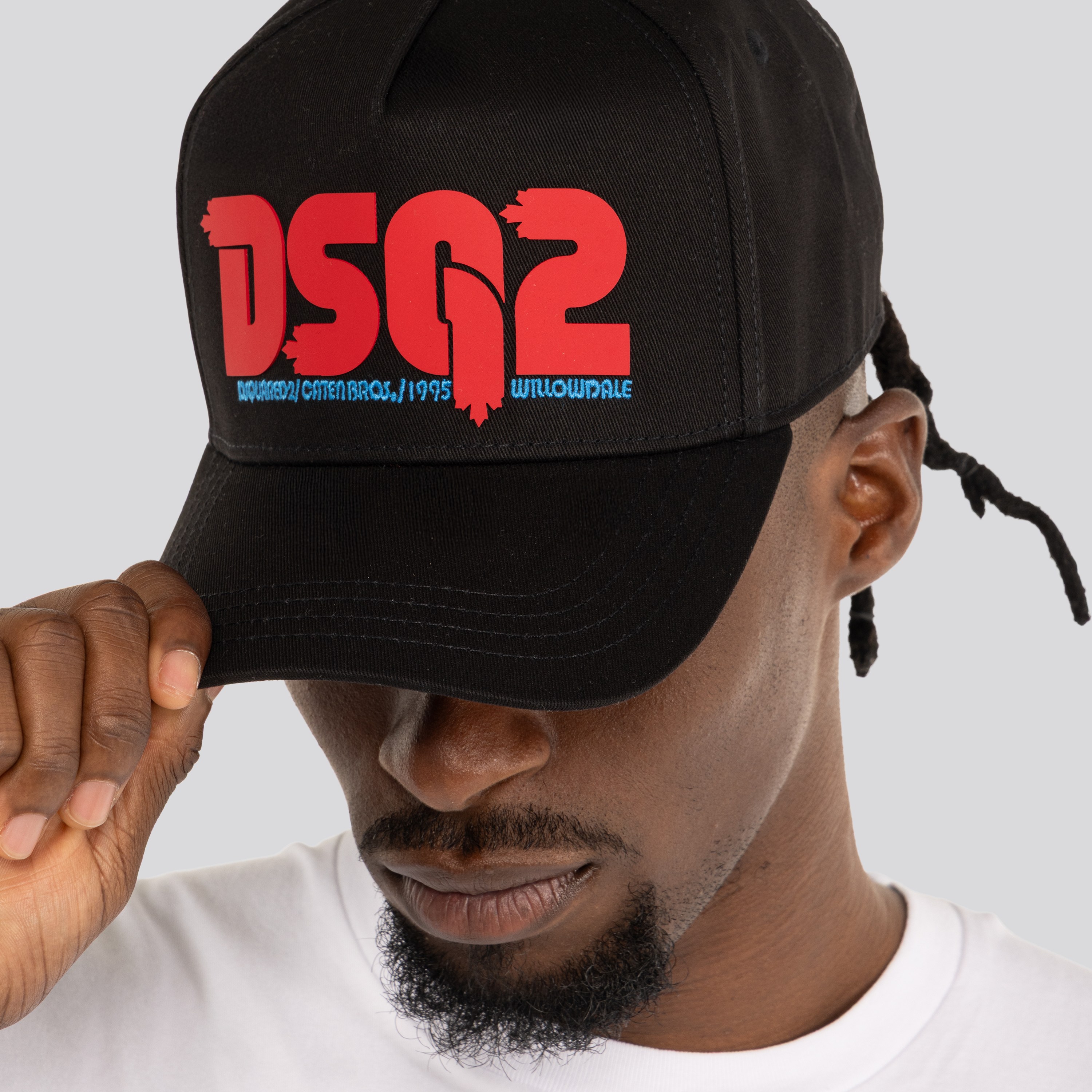 Gorra Negra Dsquared2 Dsq2