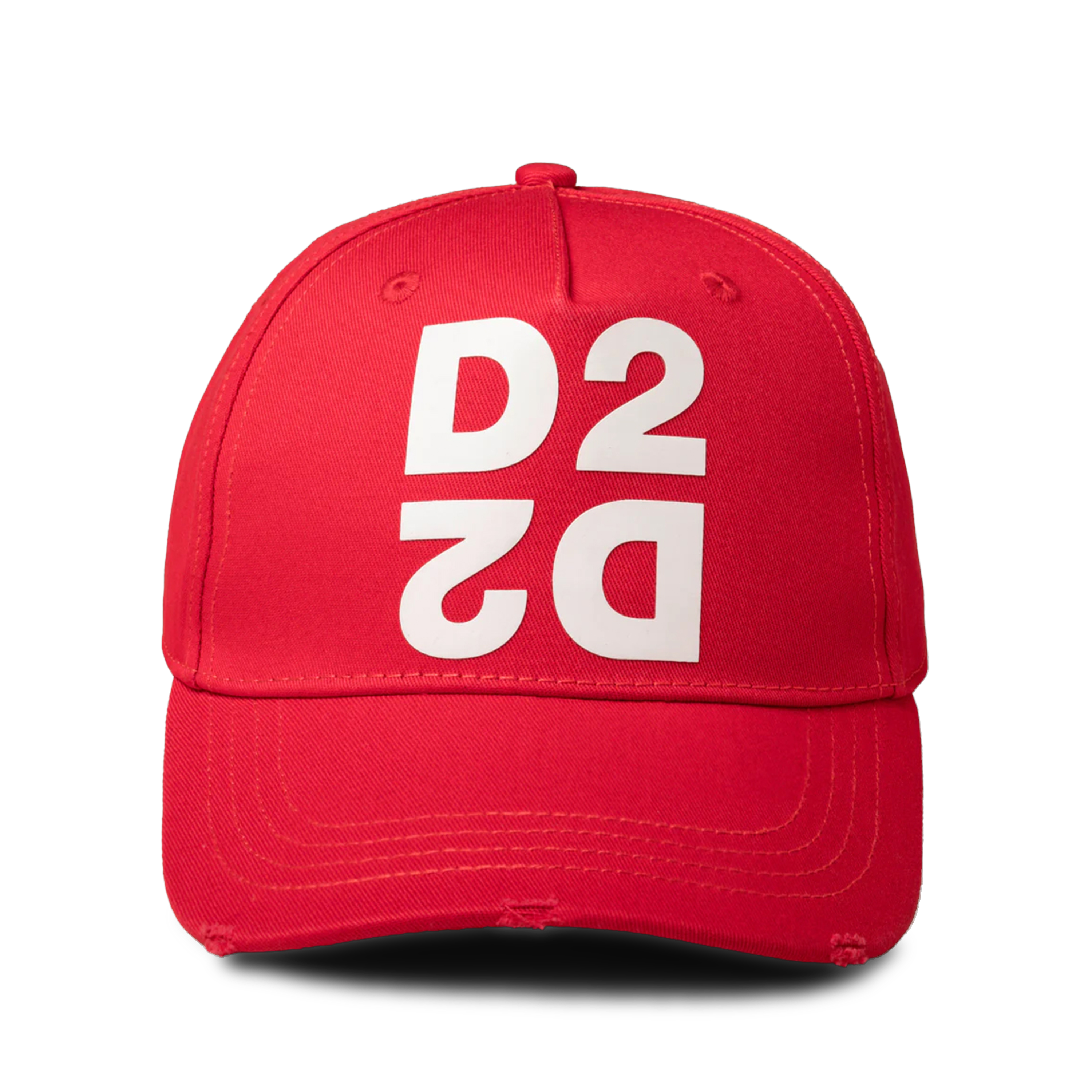 Gorra Roja Dsquared2 Doble D2