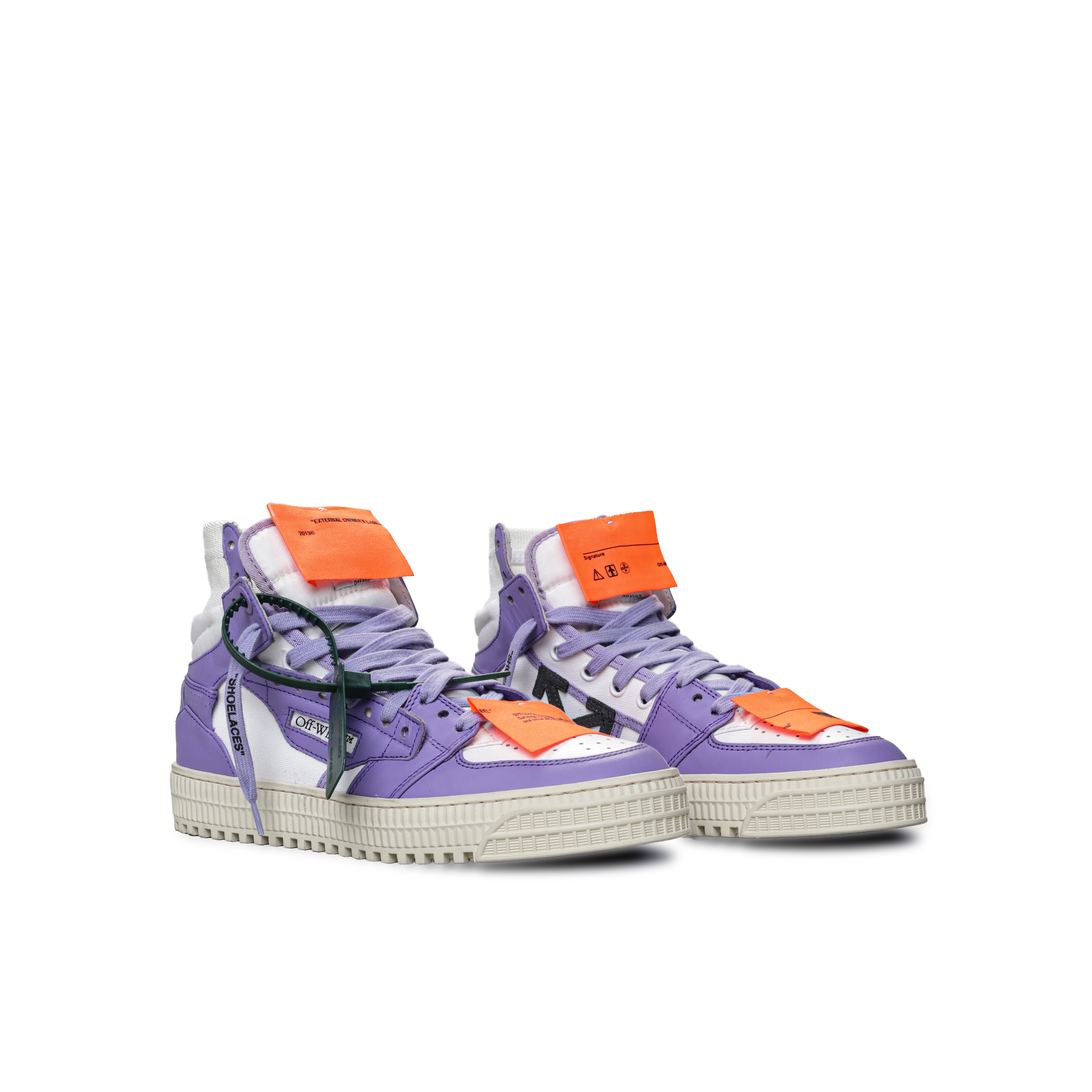 Sneakers High Top Purple Off-White 3.0 Off Court