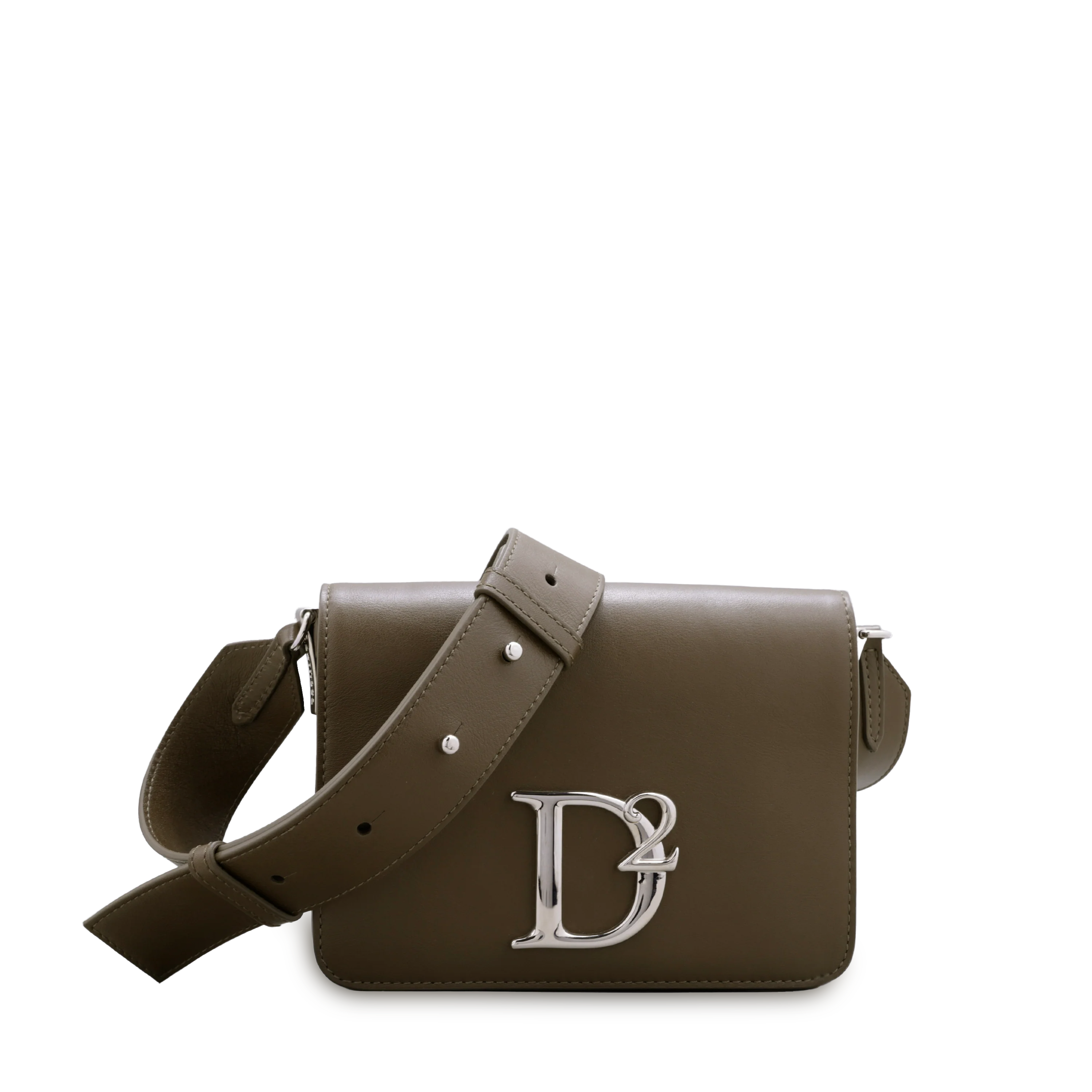 Cartera Verde Dsquared2 D2 Plaque
