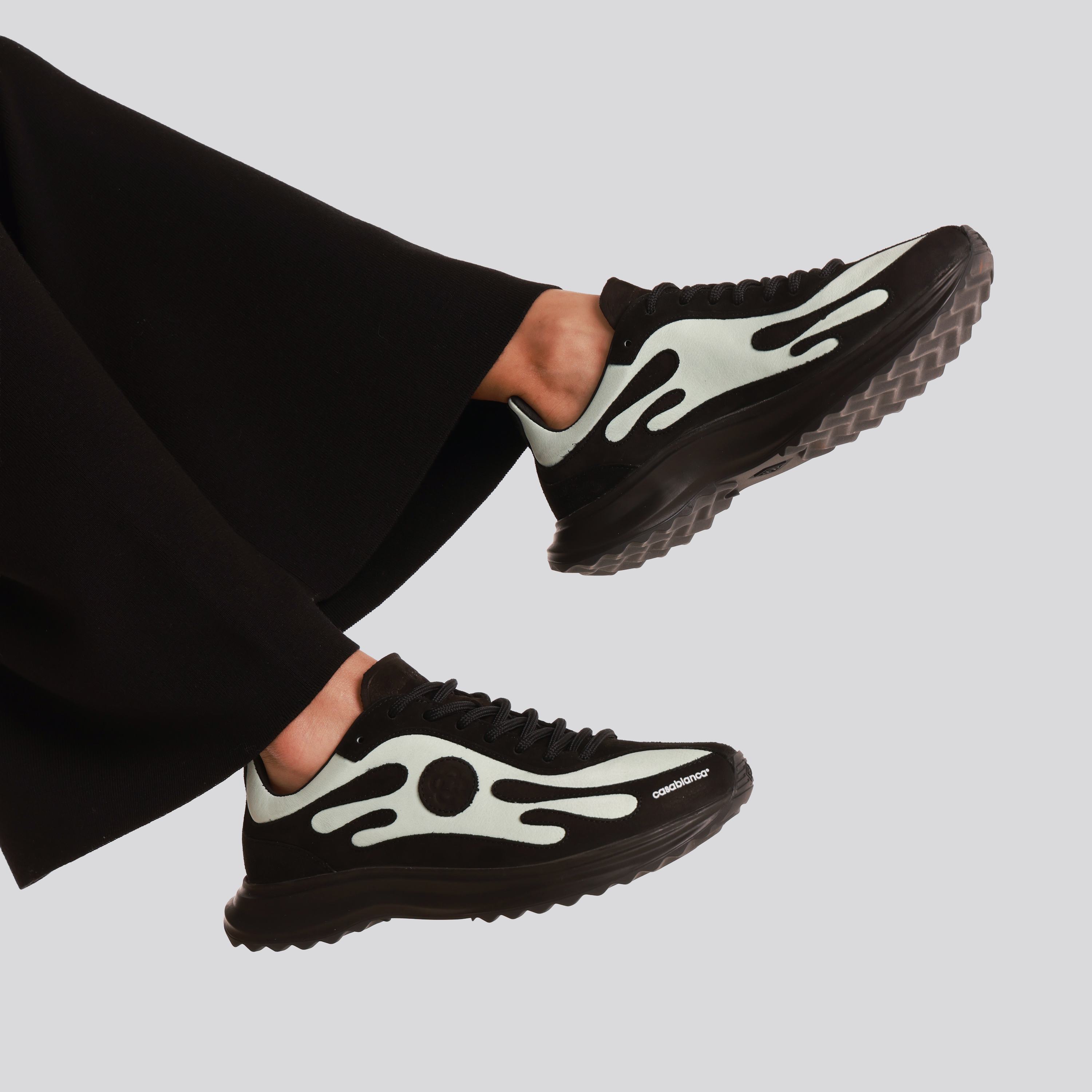 Sneakers Negro Casablanca Stade