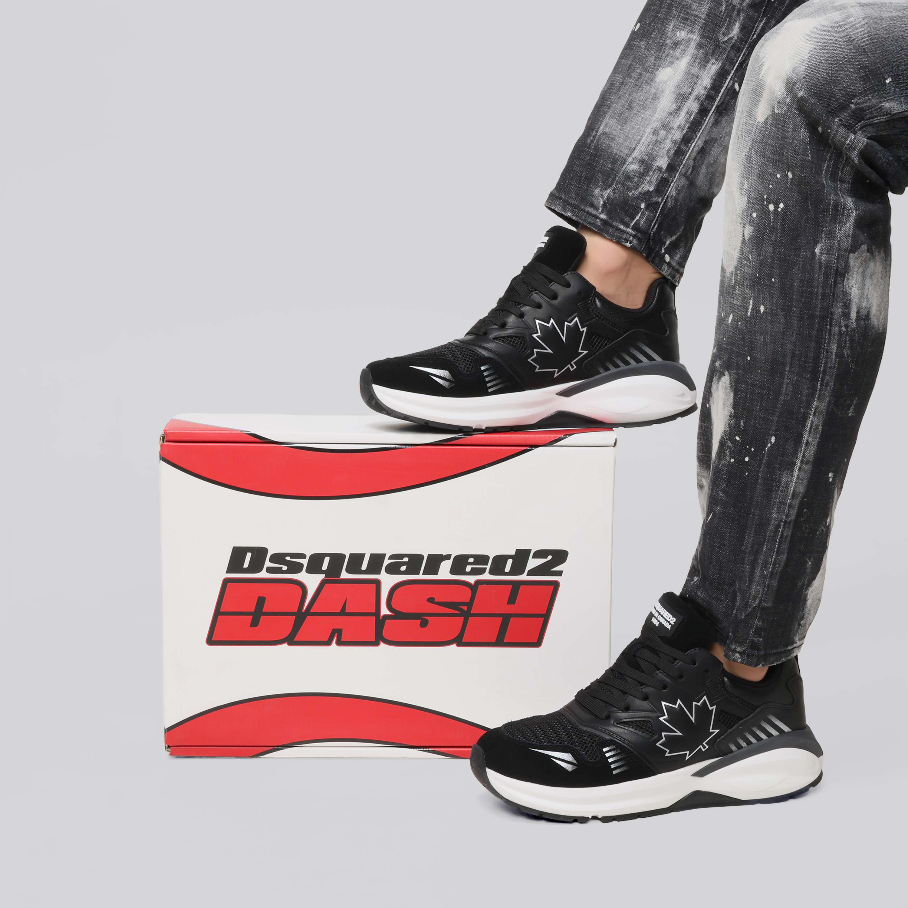 Sneakers Negros Dsquared2 Dash