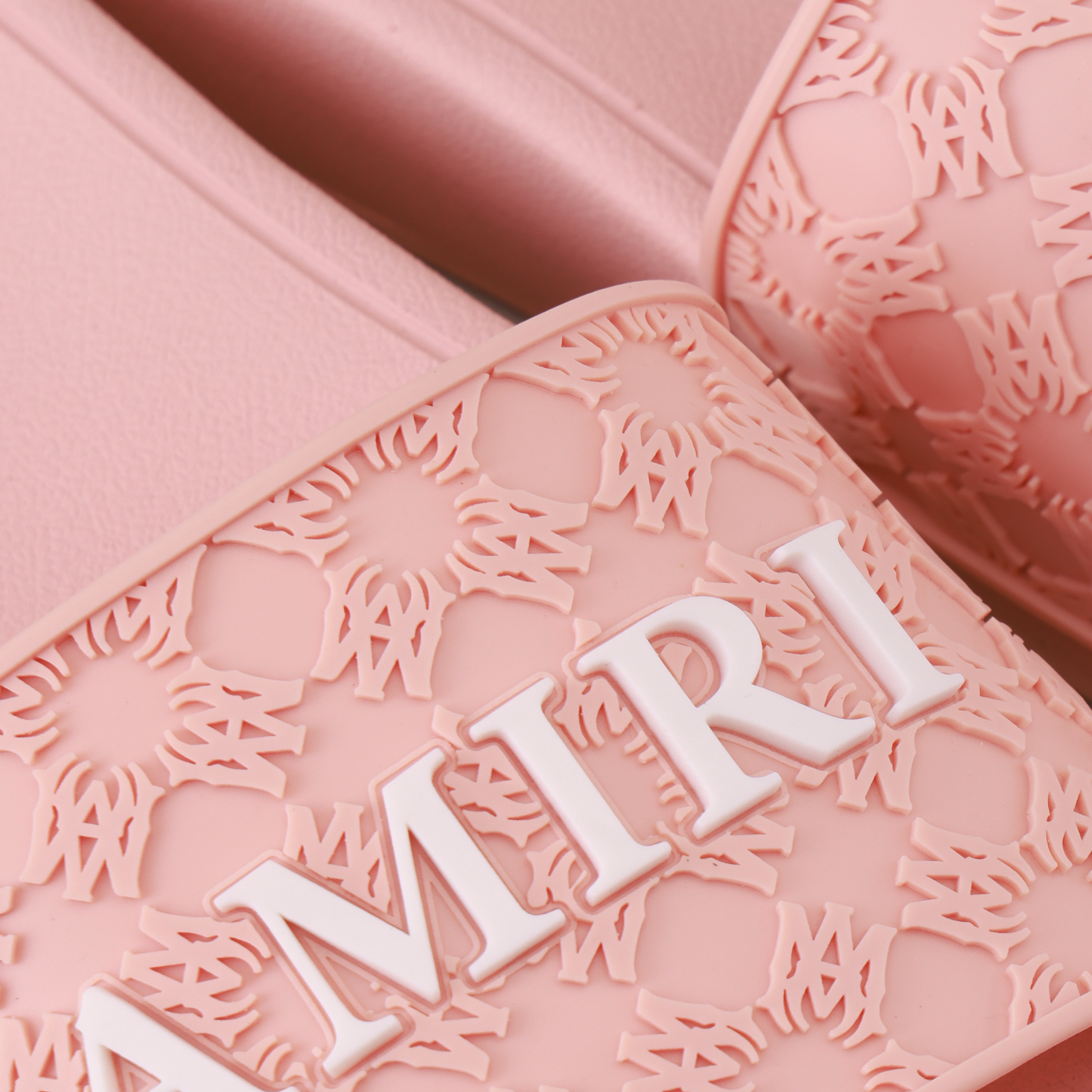 Sandalias Peach AMIRI Logo