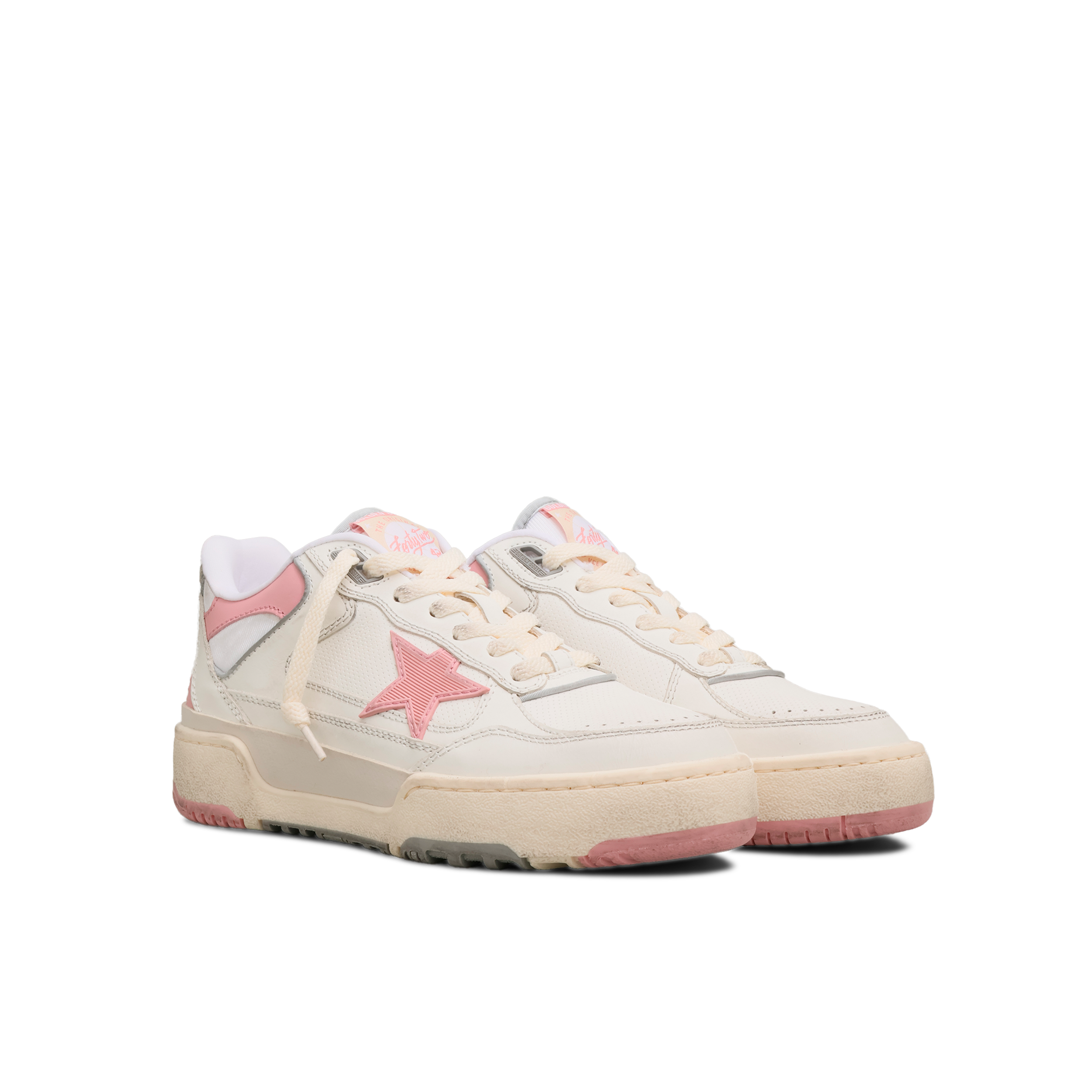 Sneakers Blancos Rosa Golden Goose Forty2