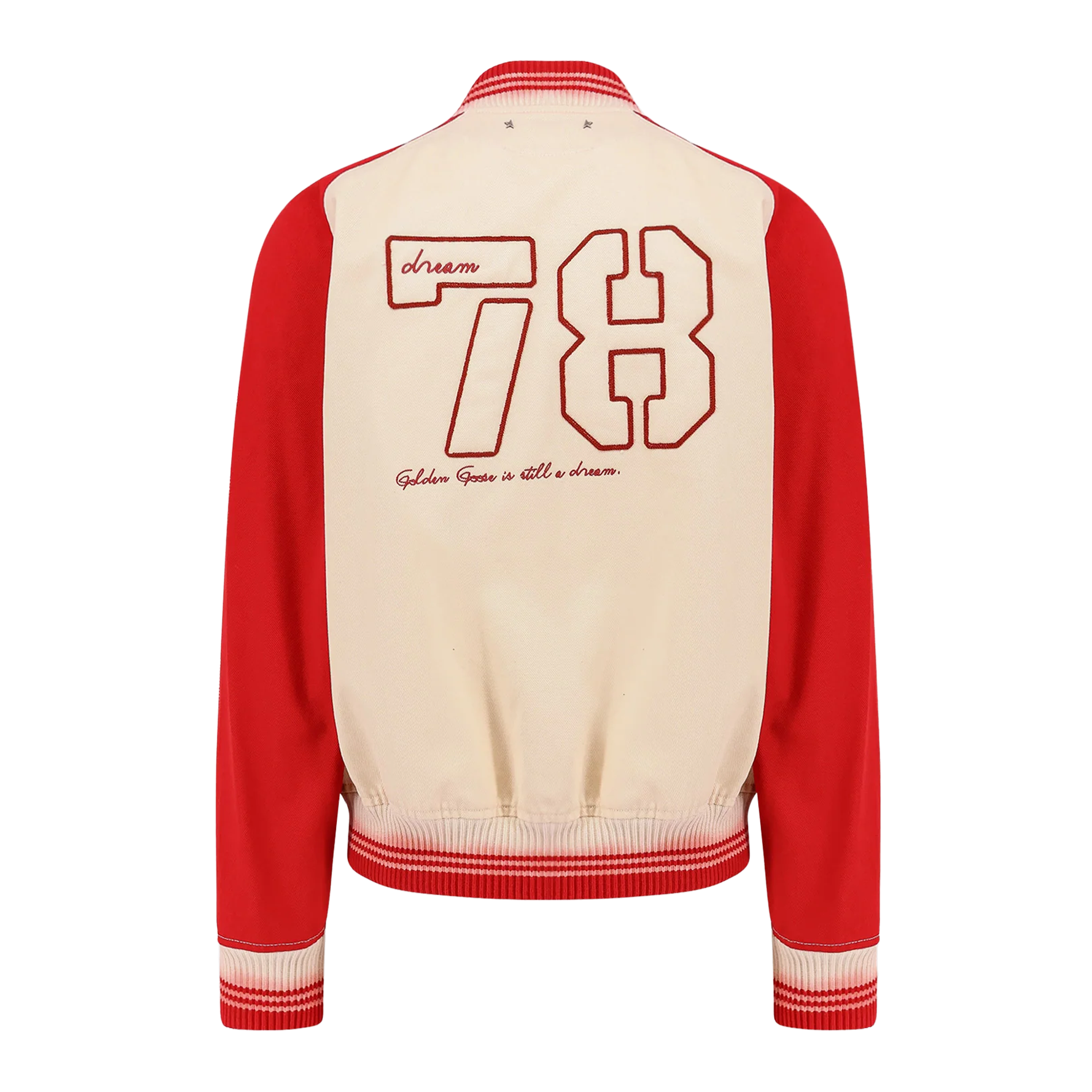 Chaqueta Blanca Golden Goose Bomber