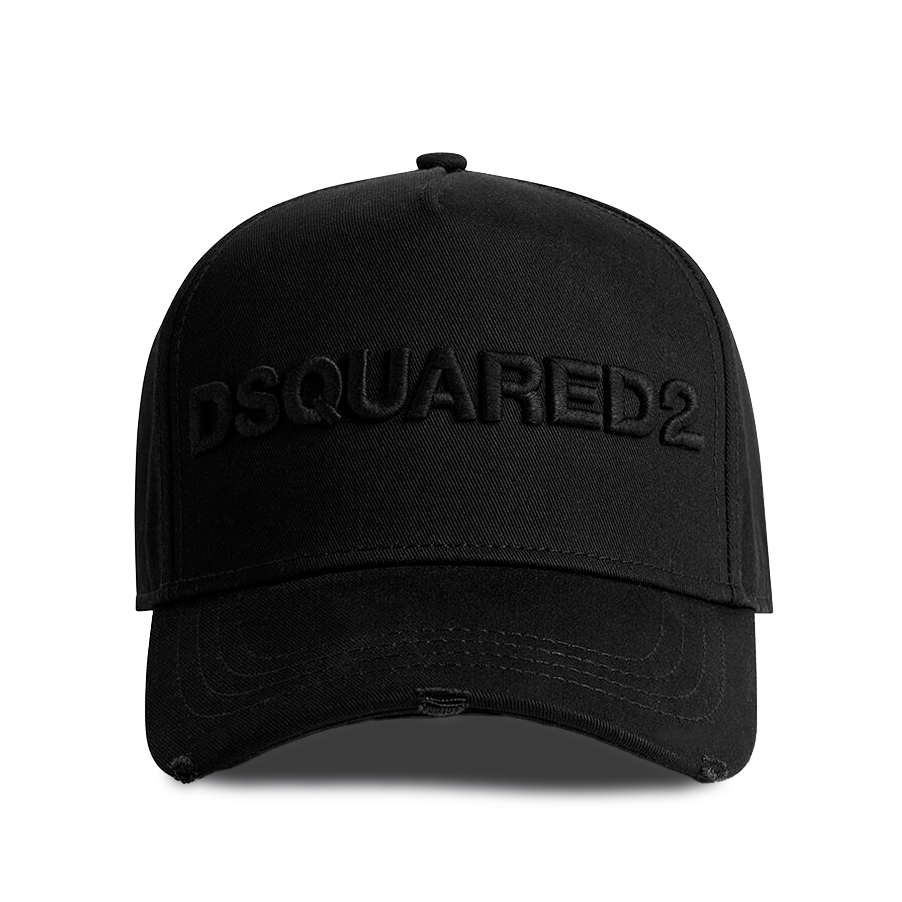 Gorra D2 Negro Logotipo Dsquared2 Negro