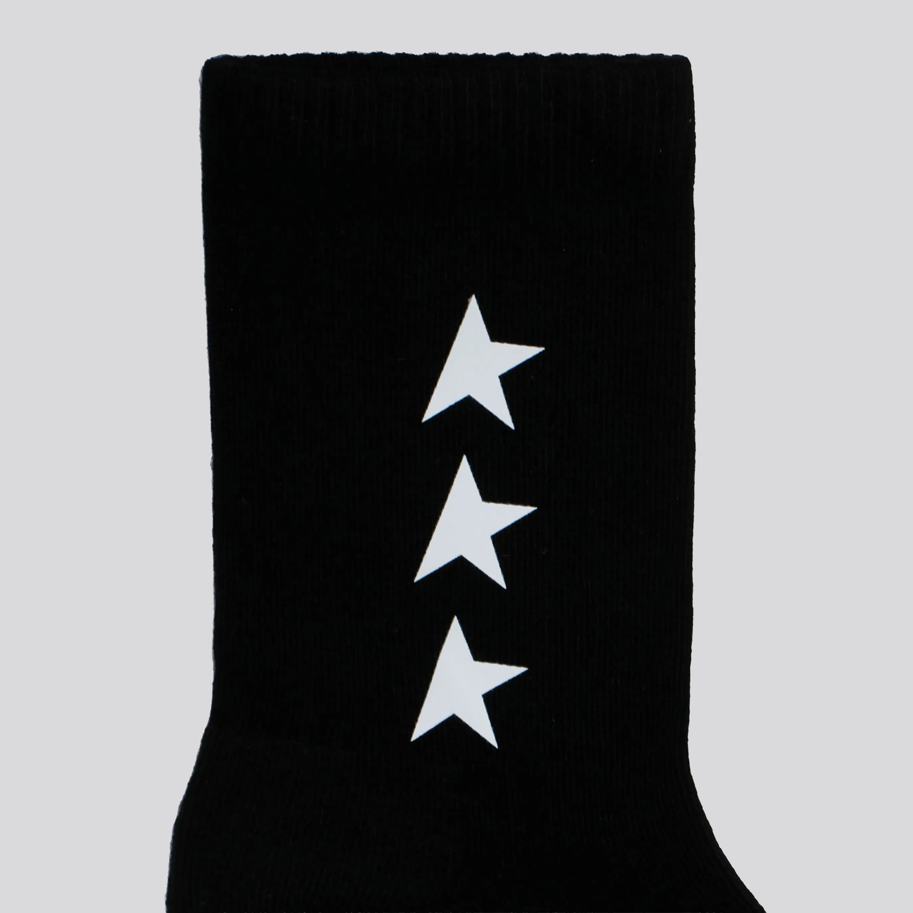 Medias Negras Golden Goose Star Poly Printed