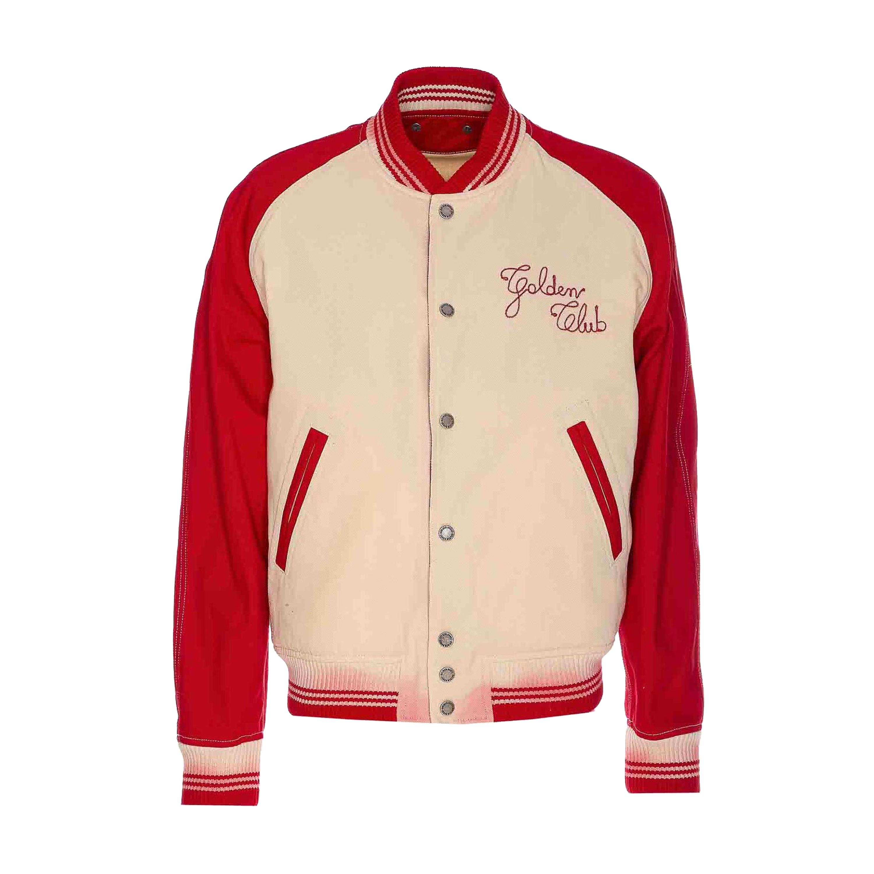 Chaqueta Blanca Golden Goose Bomber