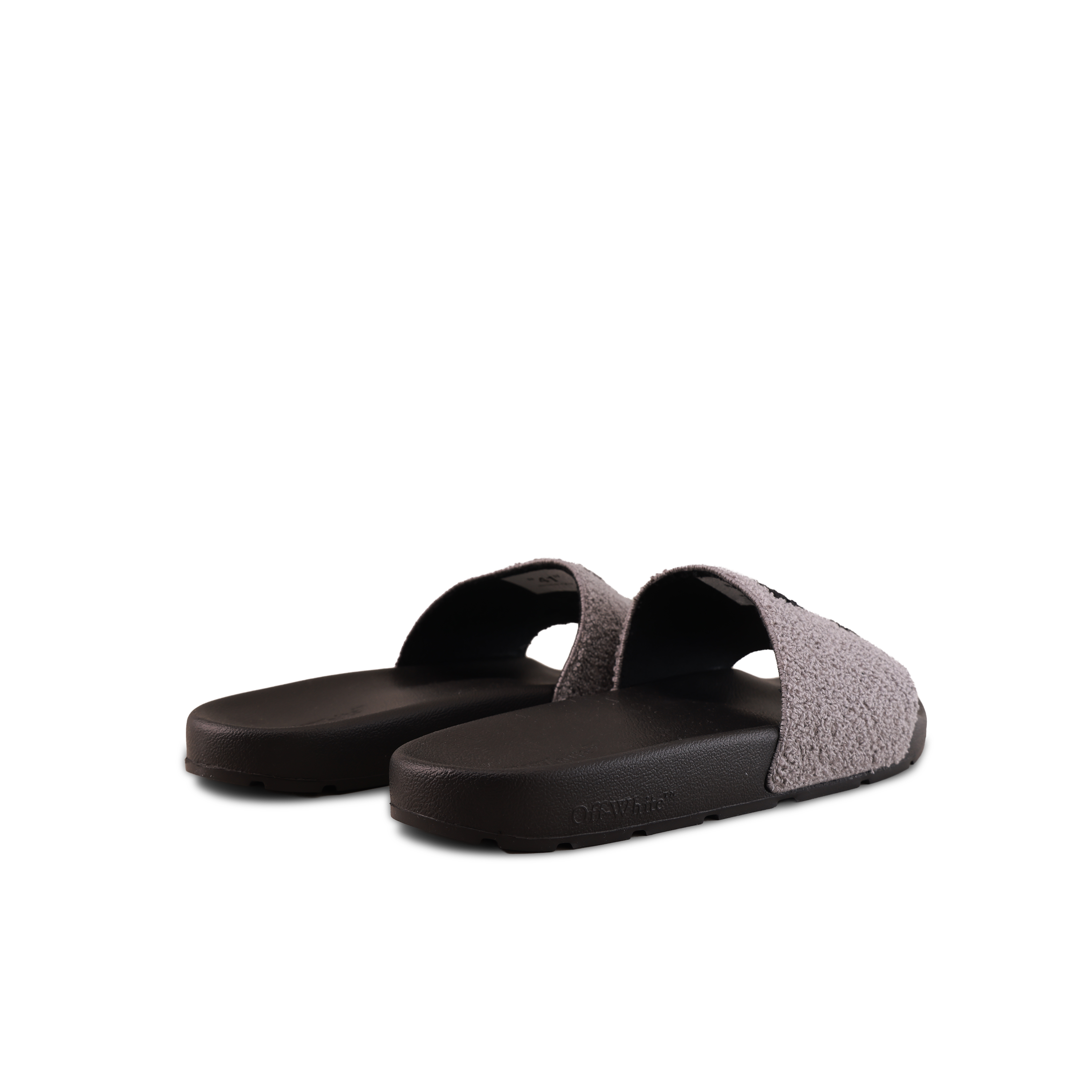 Sandalia Negro Off-White M-Arrow Terry
