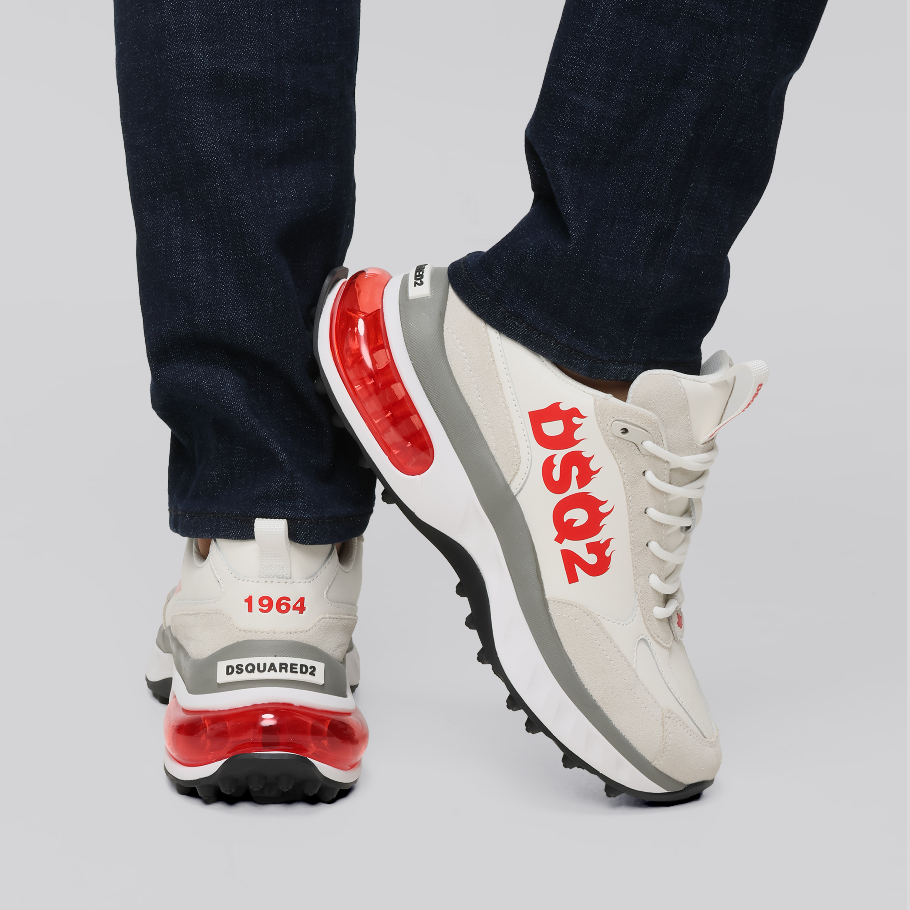 Sneakers Blancos Dsquared2 Bubble