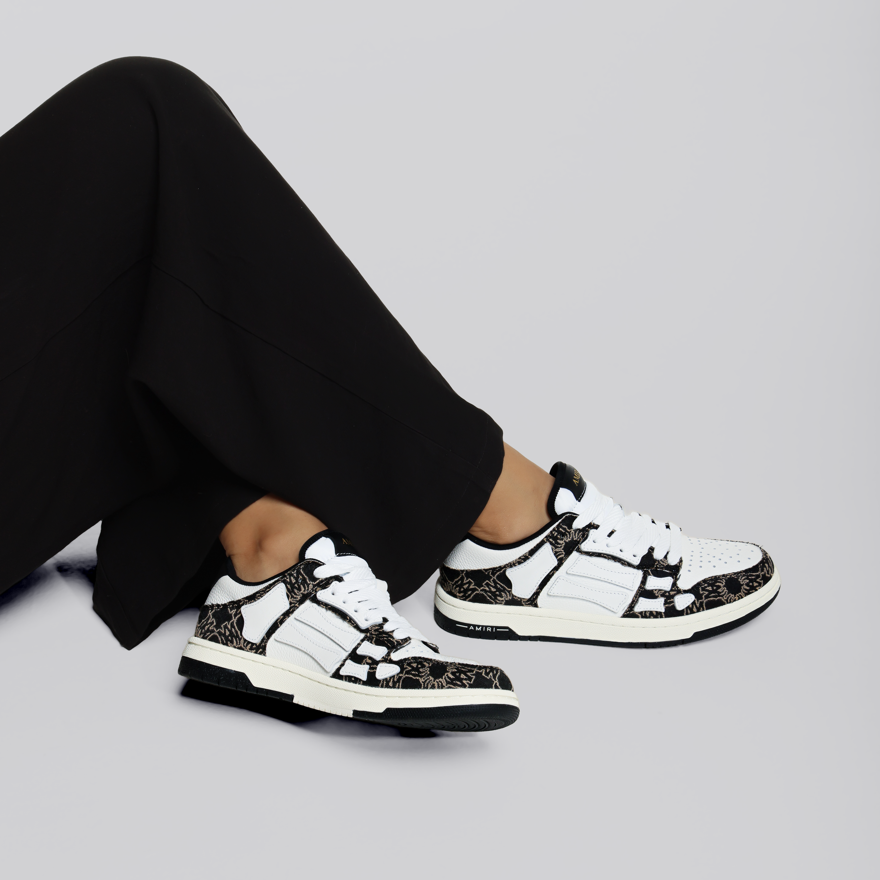 Sneakers Negros AMIRI MA Quad Skel Top Low