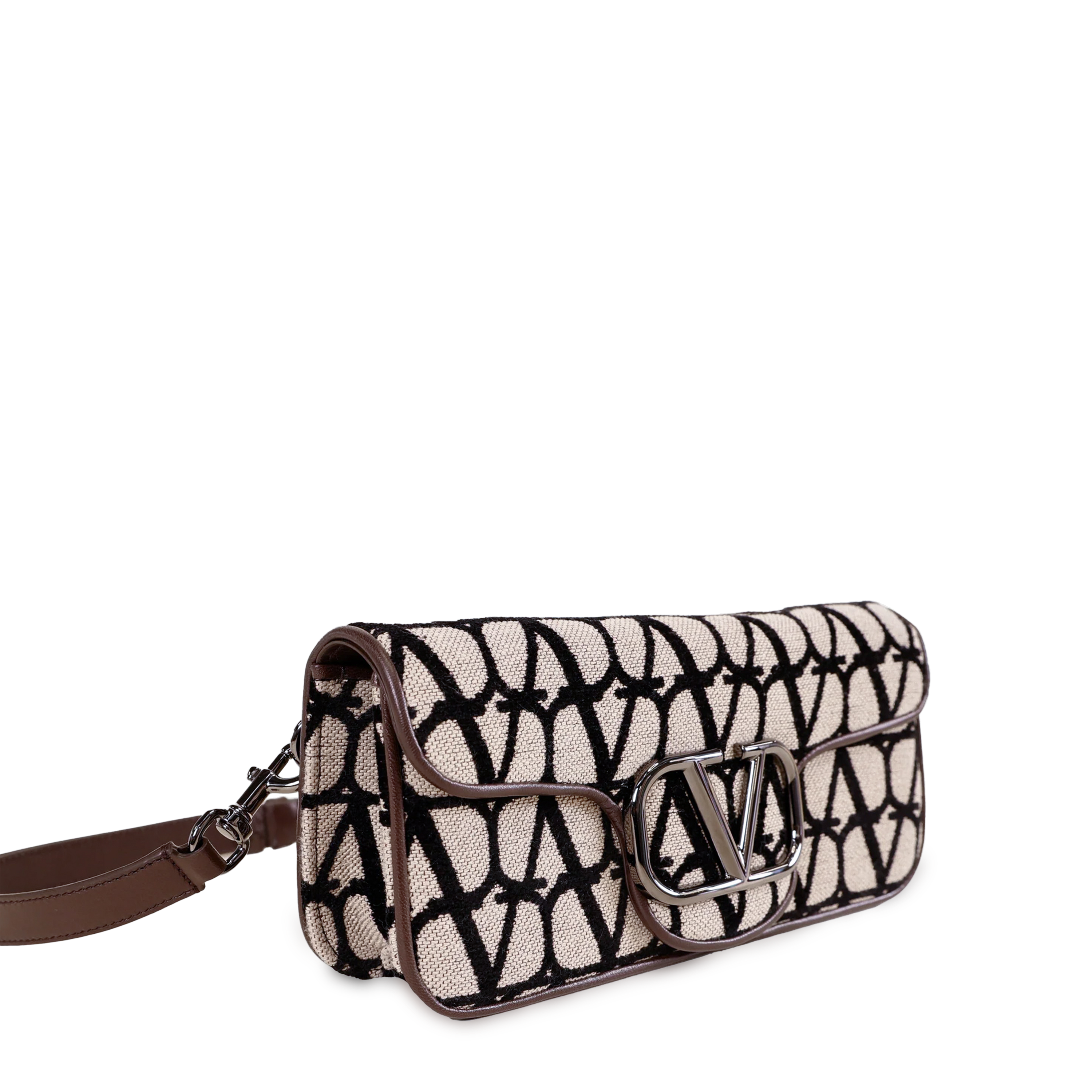 Bolso Beige Negro Valentino Iconographe