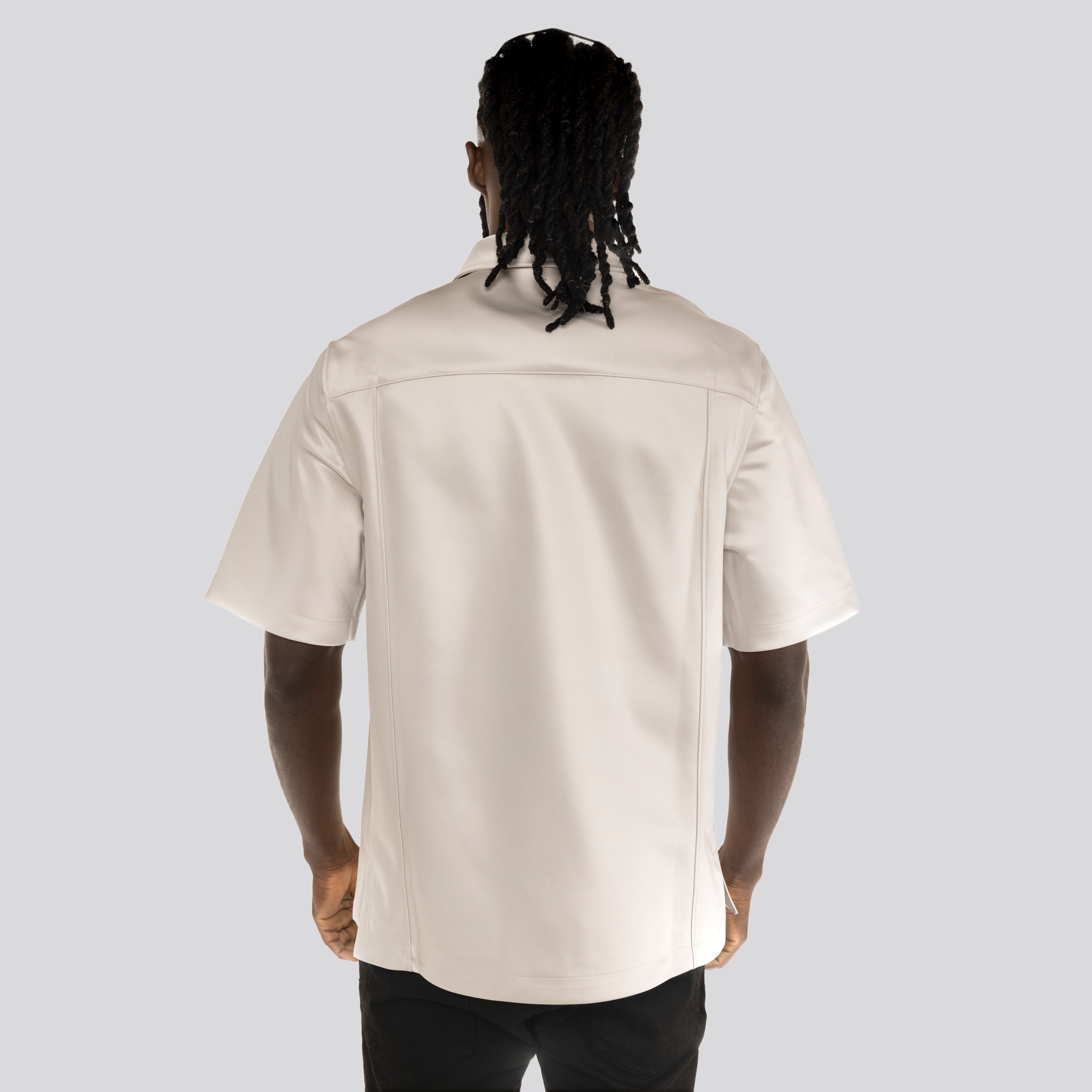 Camisa Gris Casablanca Multipockets