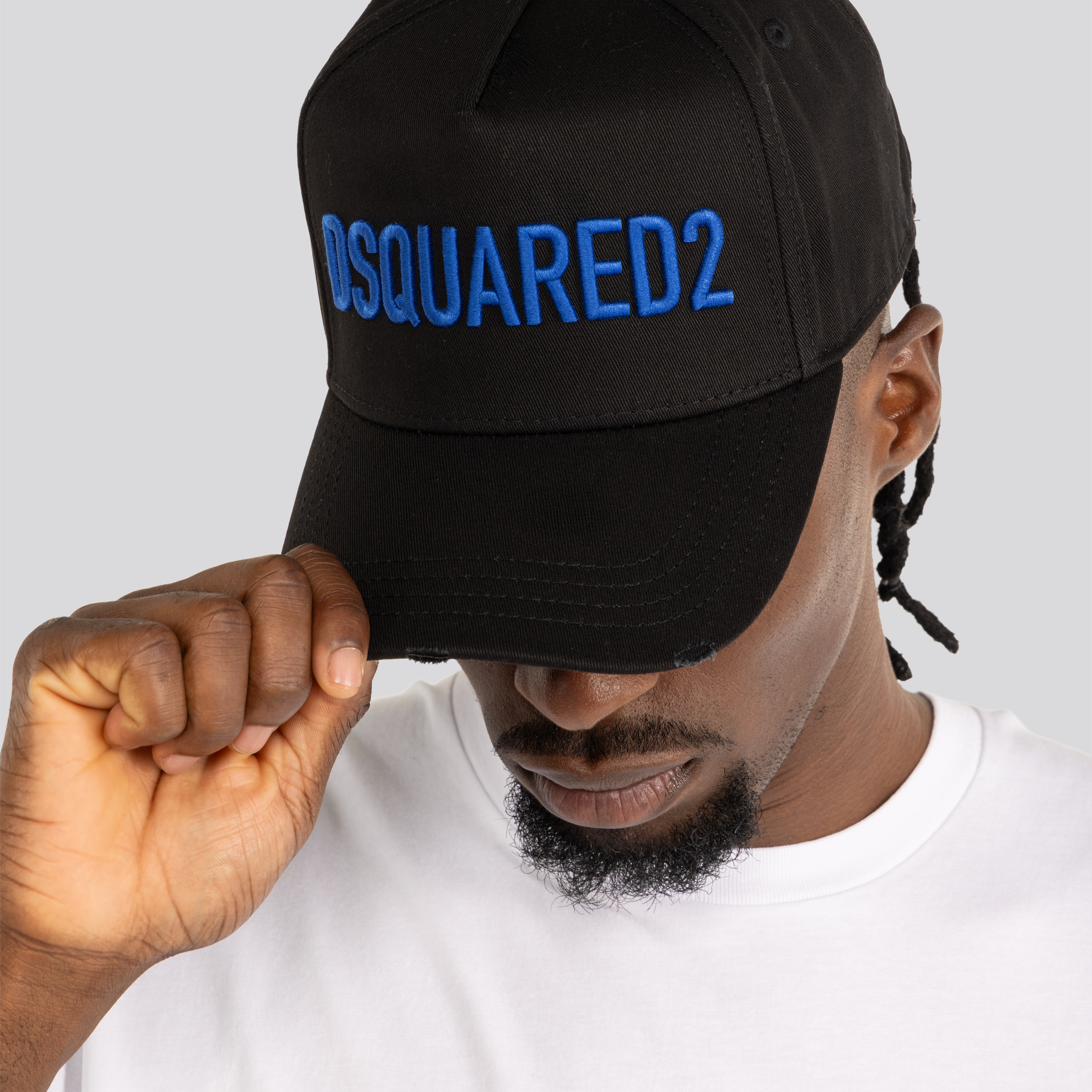 Gorra Negra Dsquared2 Logo