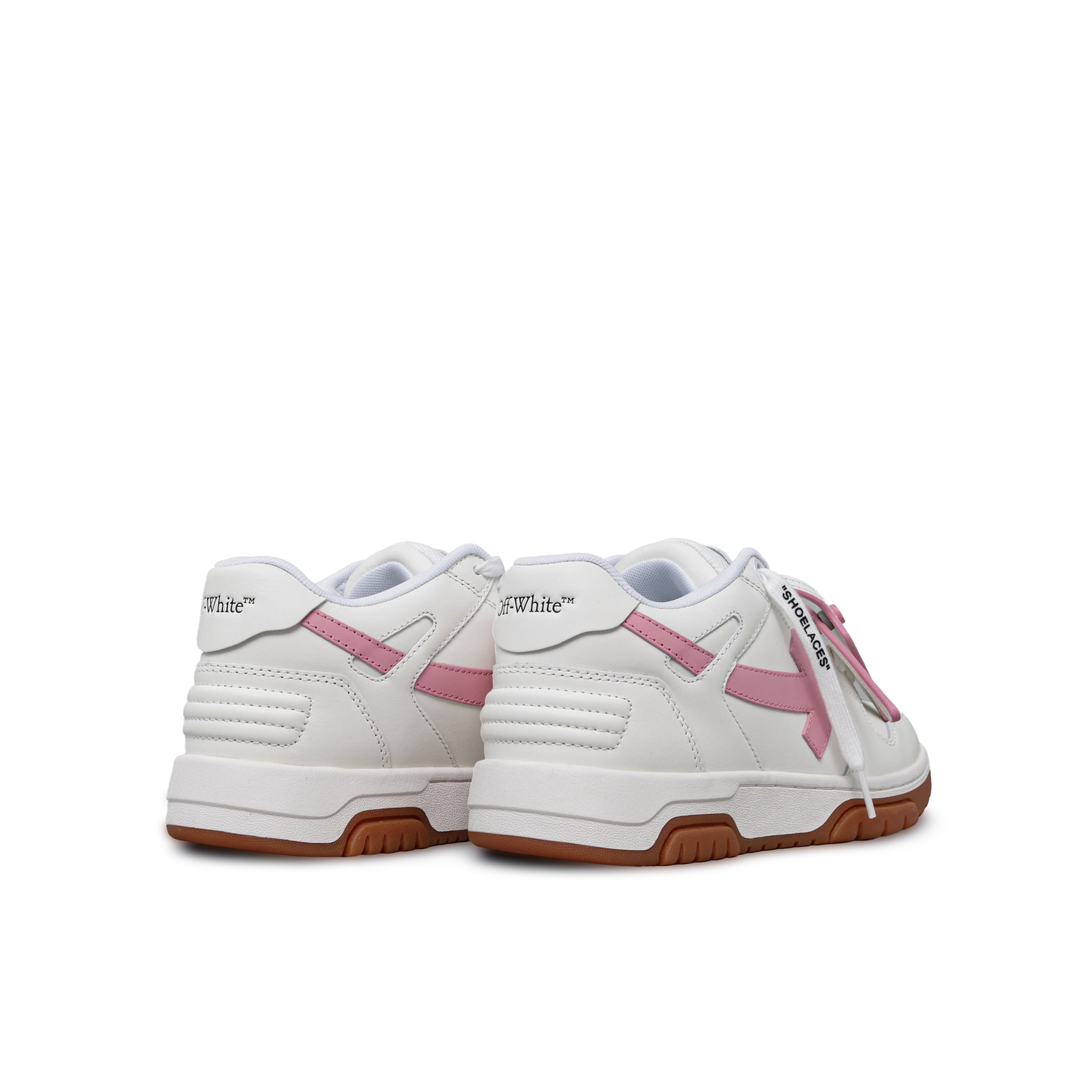 Sneakers Blanco Off-White Rosa "OOO"