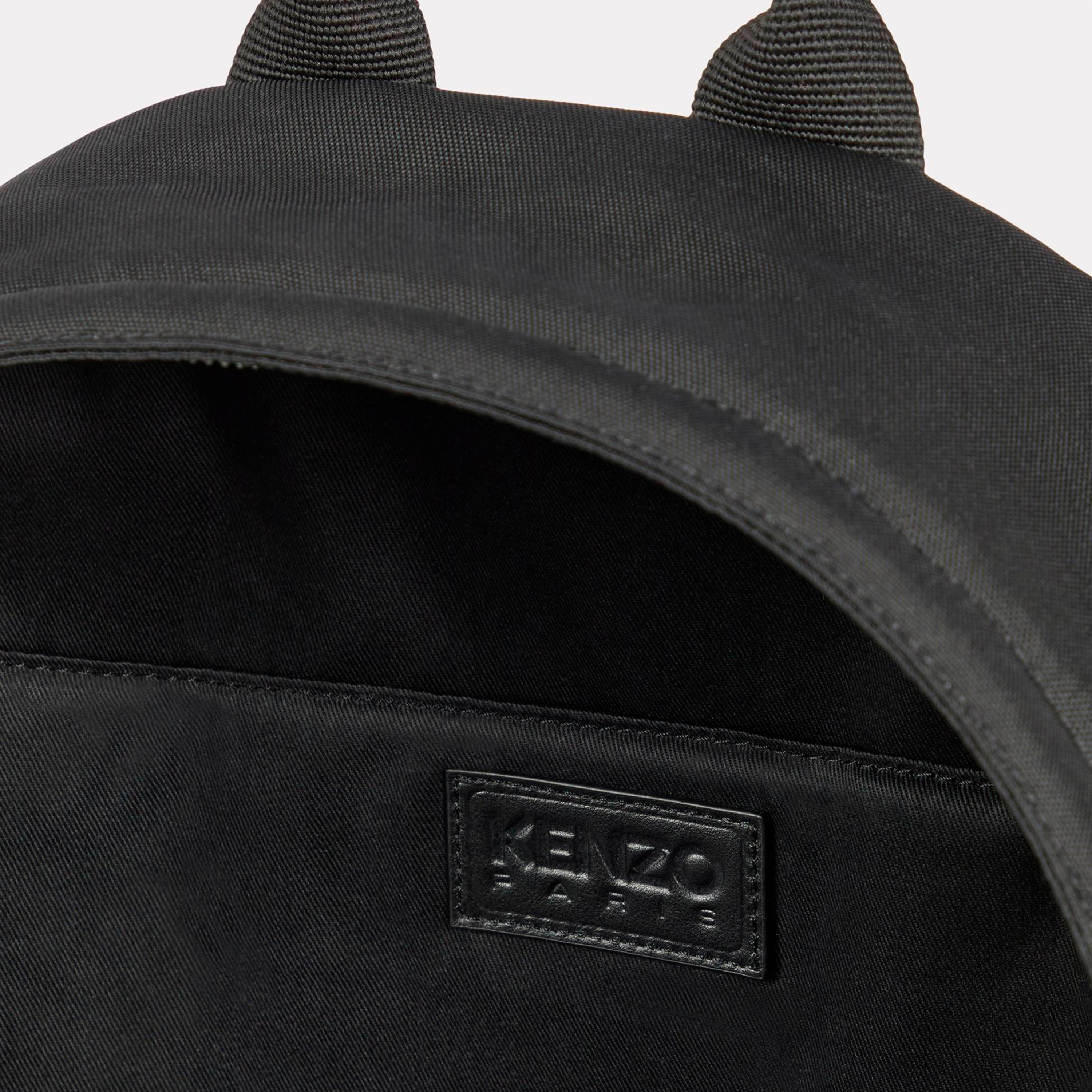 Mochila Negra Kenzo Tiger Varsity'