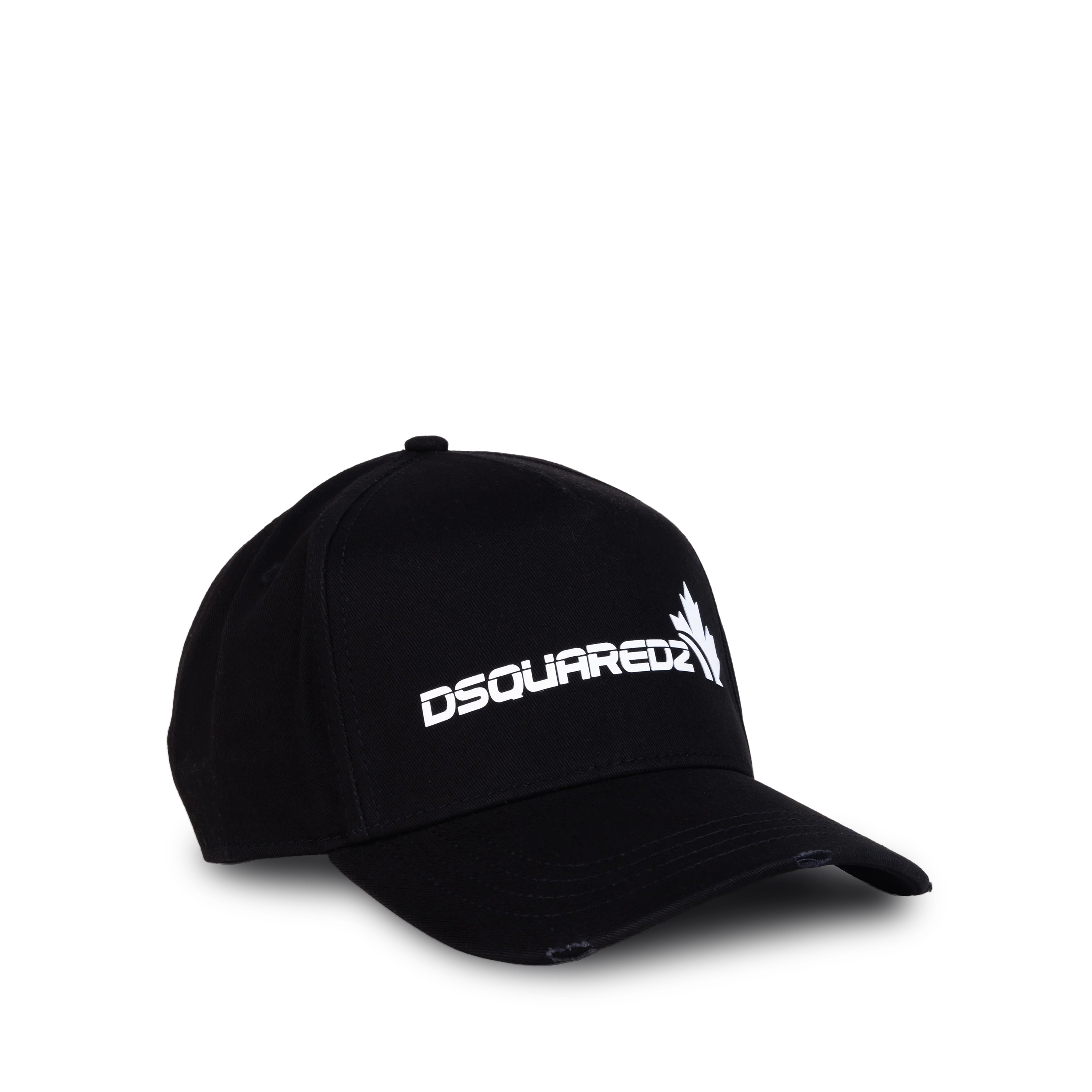 Gorra Negra Dsquared2 Leaf Logo