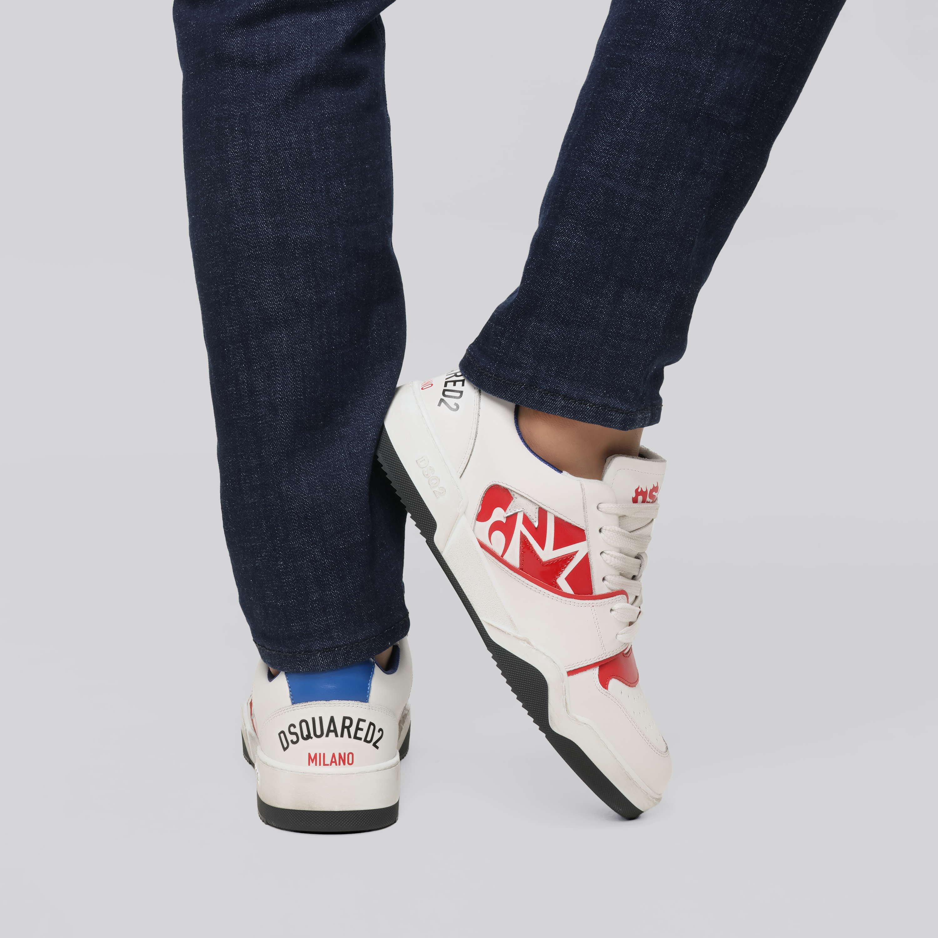 Sneakers Blancos Dsquared2 Spiker