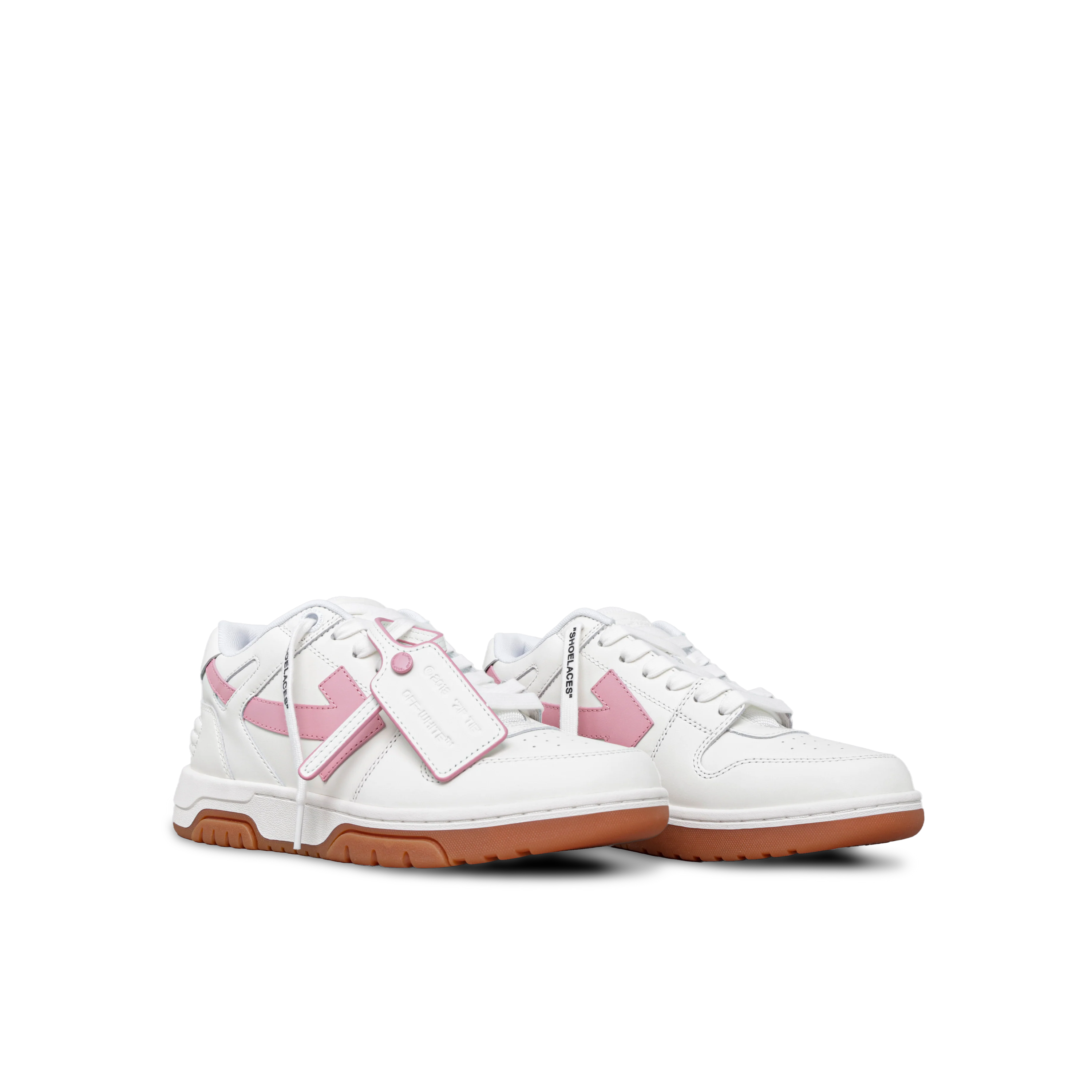 Sneakers Blanco Off-White Rosa "OOO"
