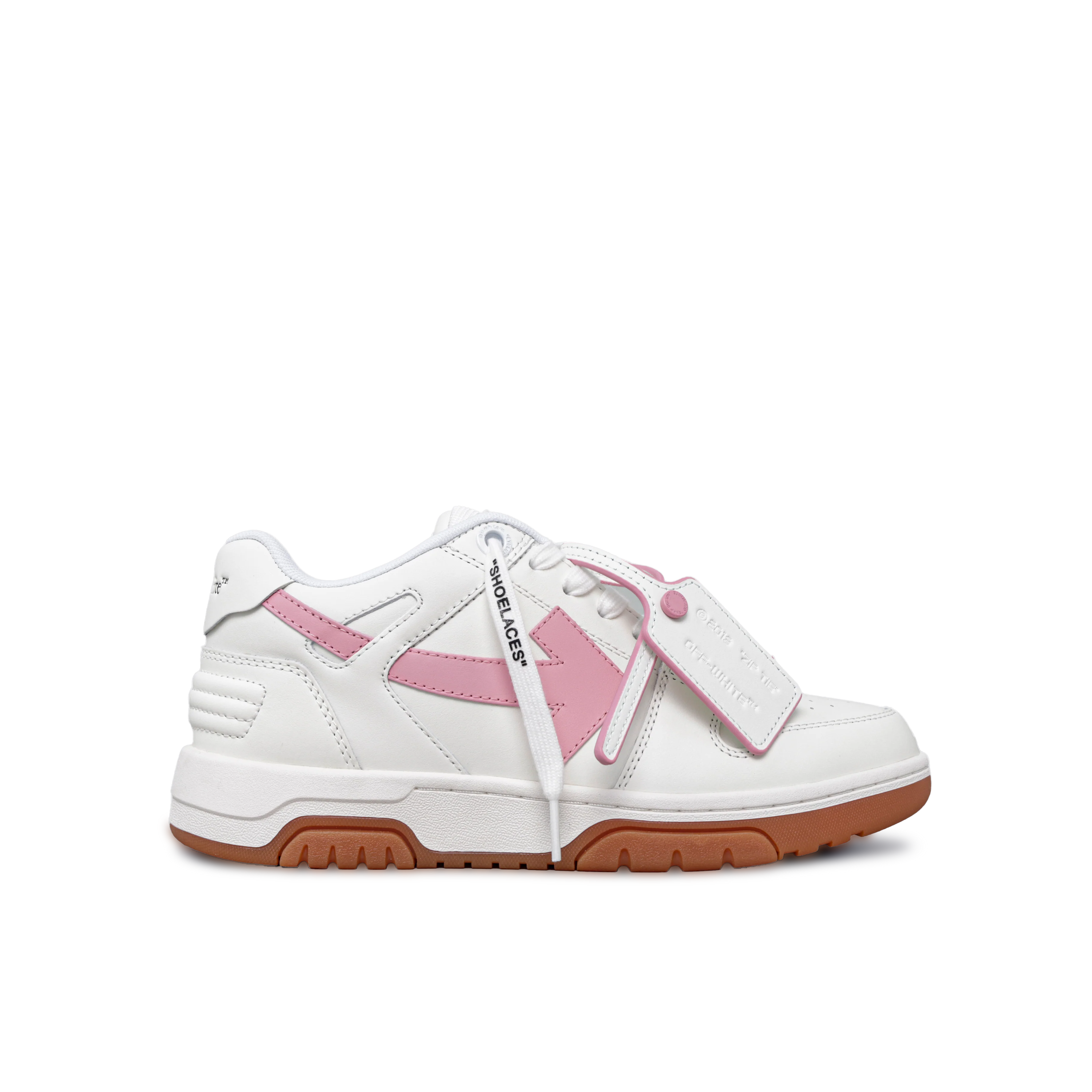 Sneakers Blanco Off-White Rosa "OOO"