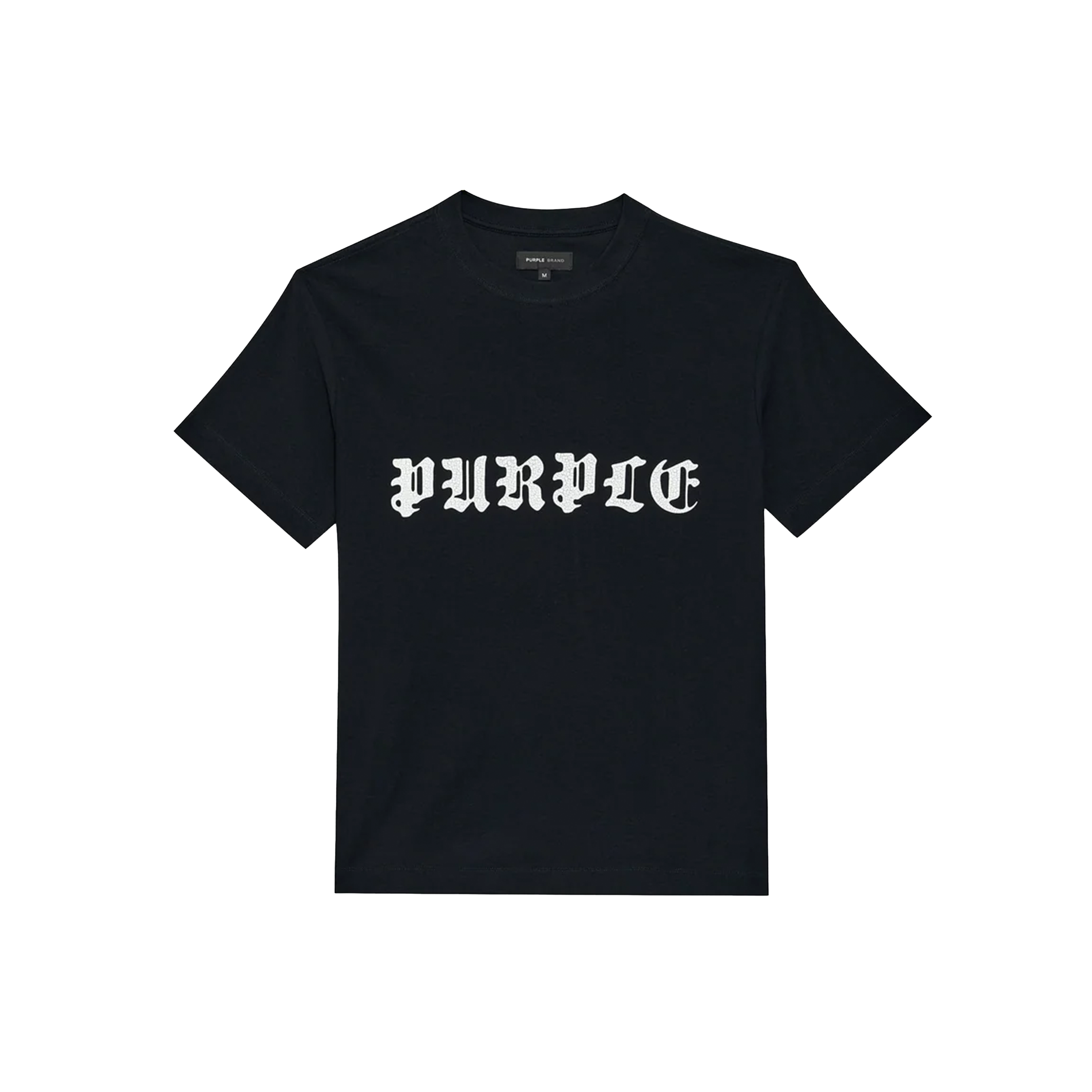 Camiseta Negra PURPLE Textured