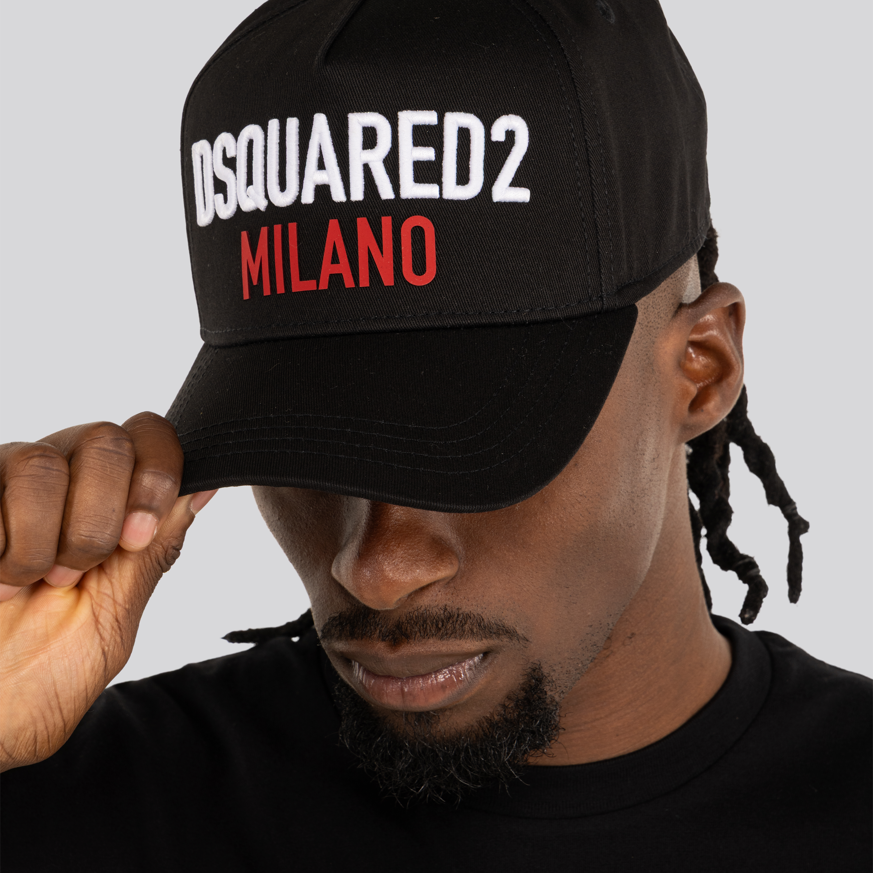 Gorra Nero Dsquared2 Milano