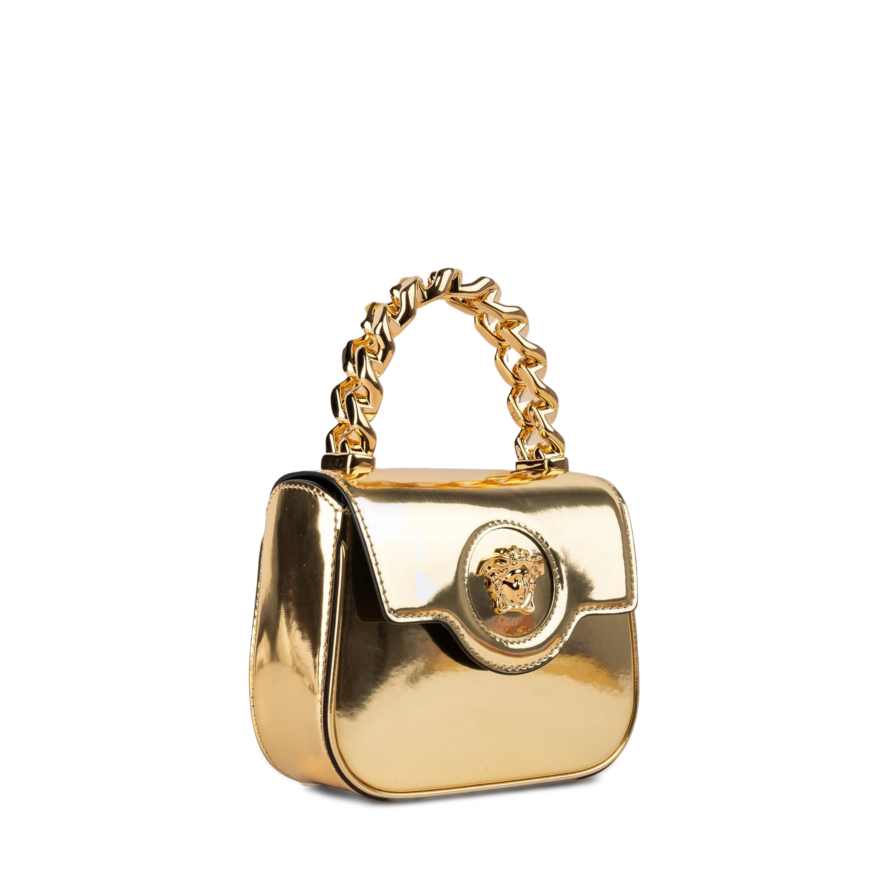 Cartera Dorada Versace Medusa