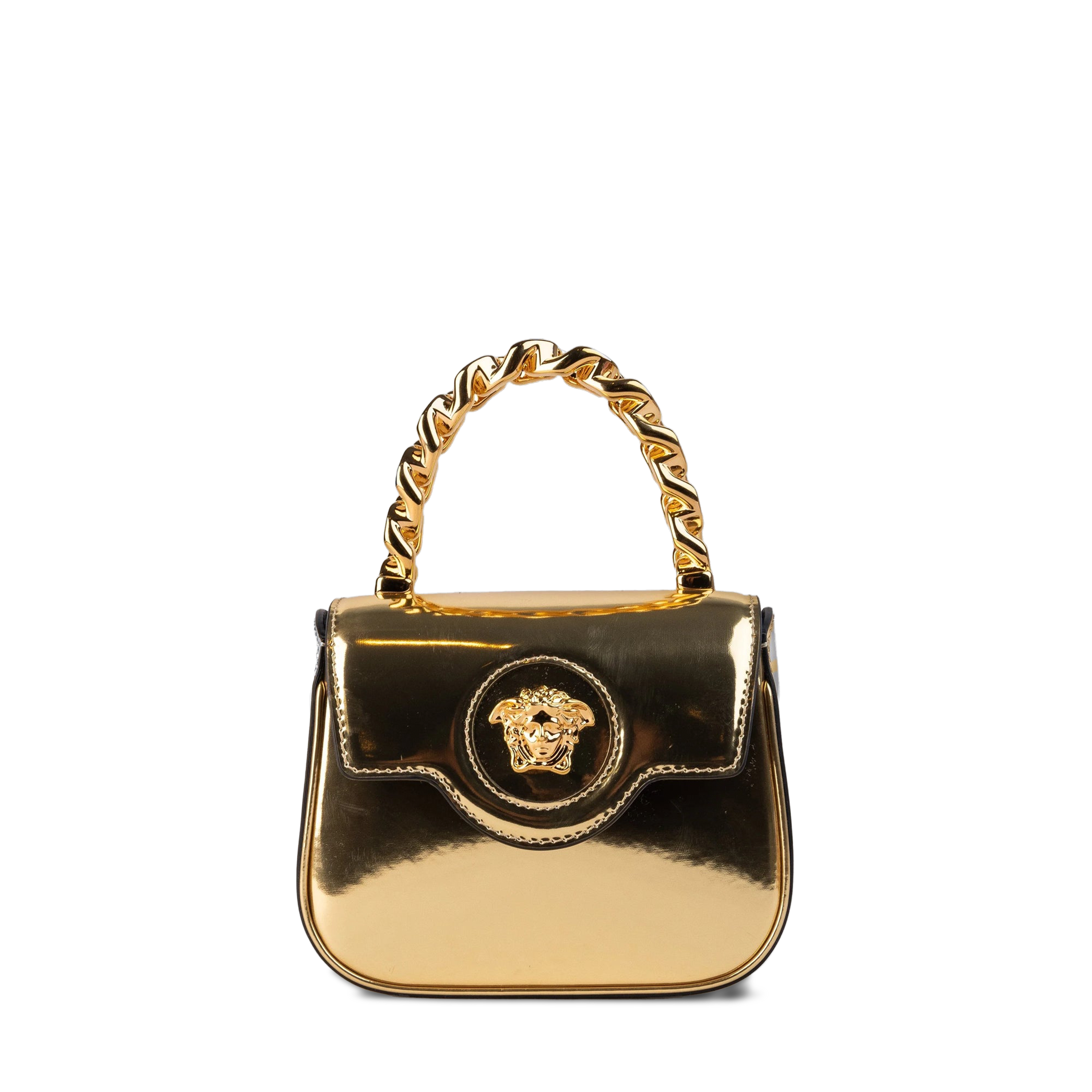 Cartera Dorada Versace Medusa