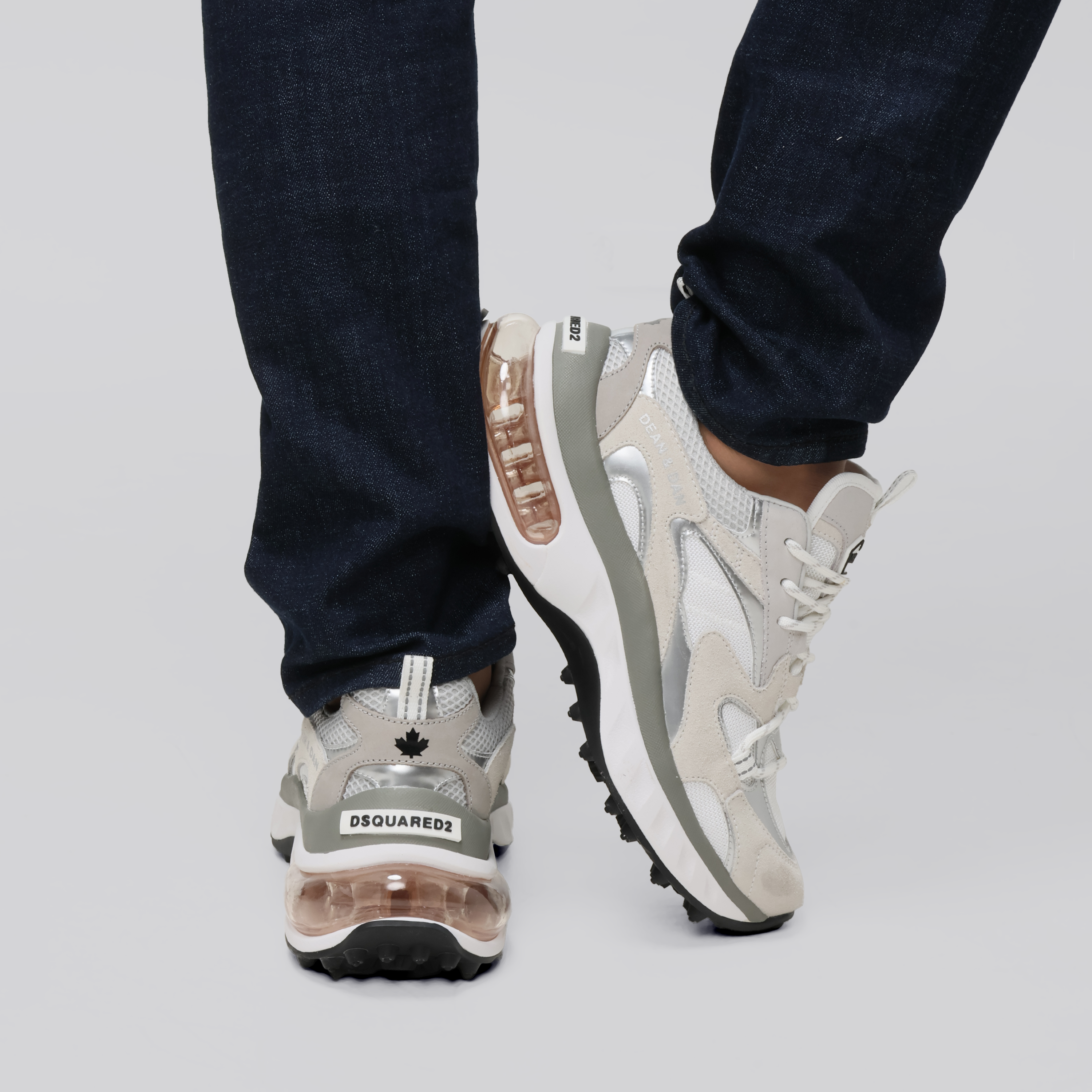 Sneakers Blancos Dsquared2 Bubble