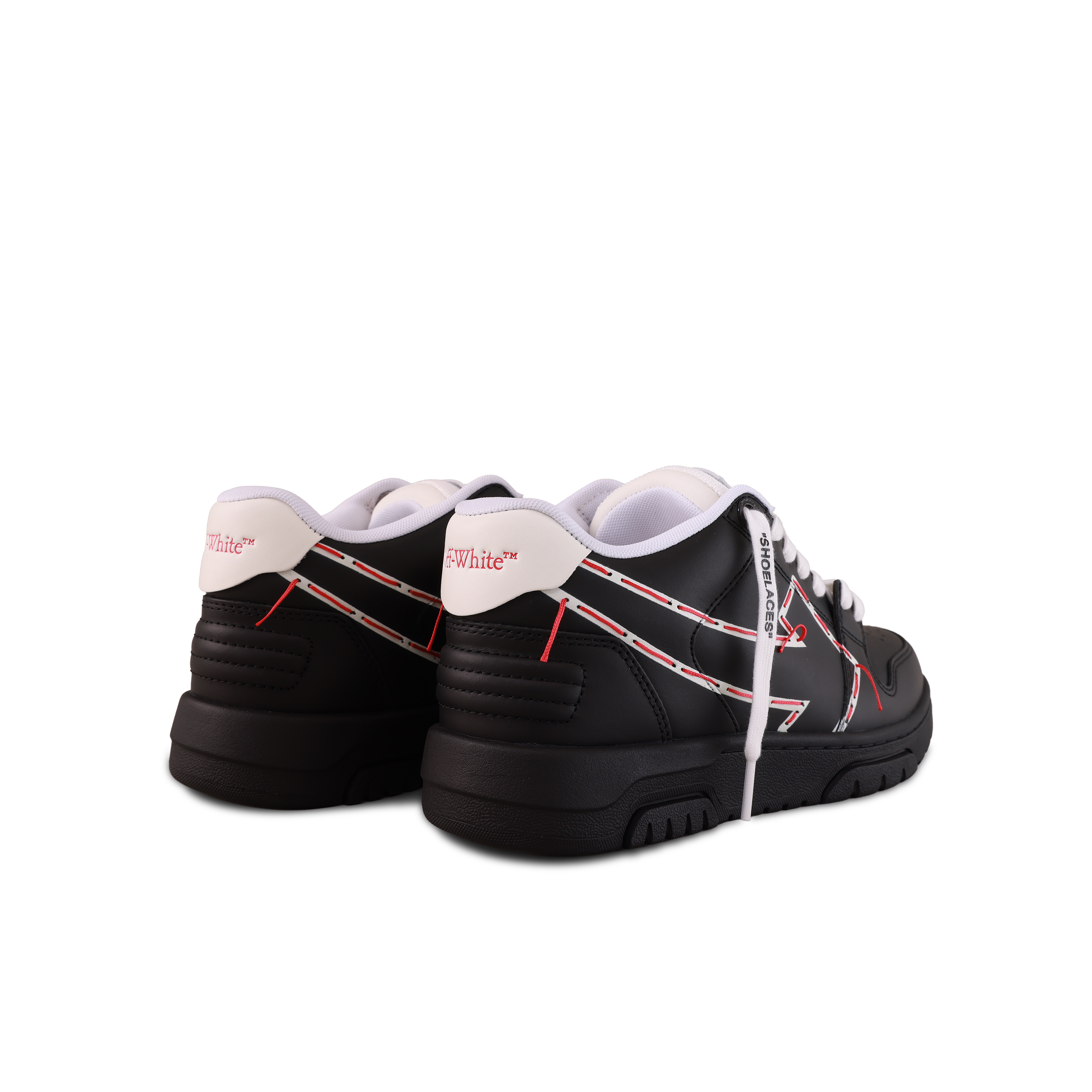 Sneakers Negros Off-White OOO Print-Stitch
