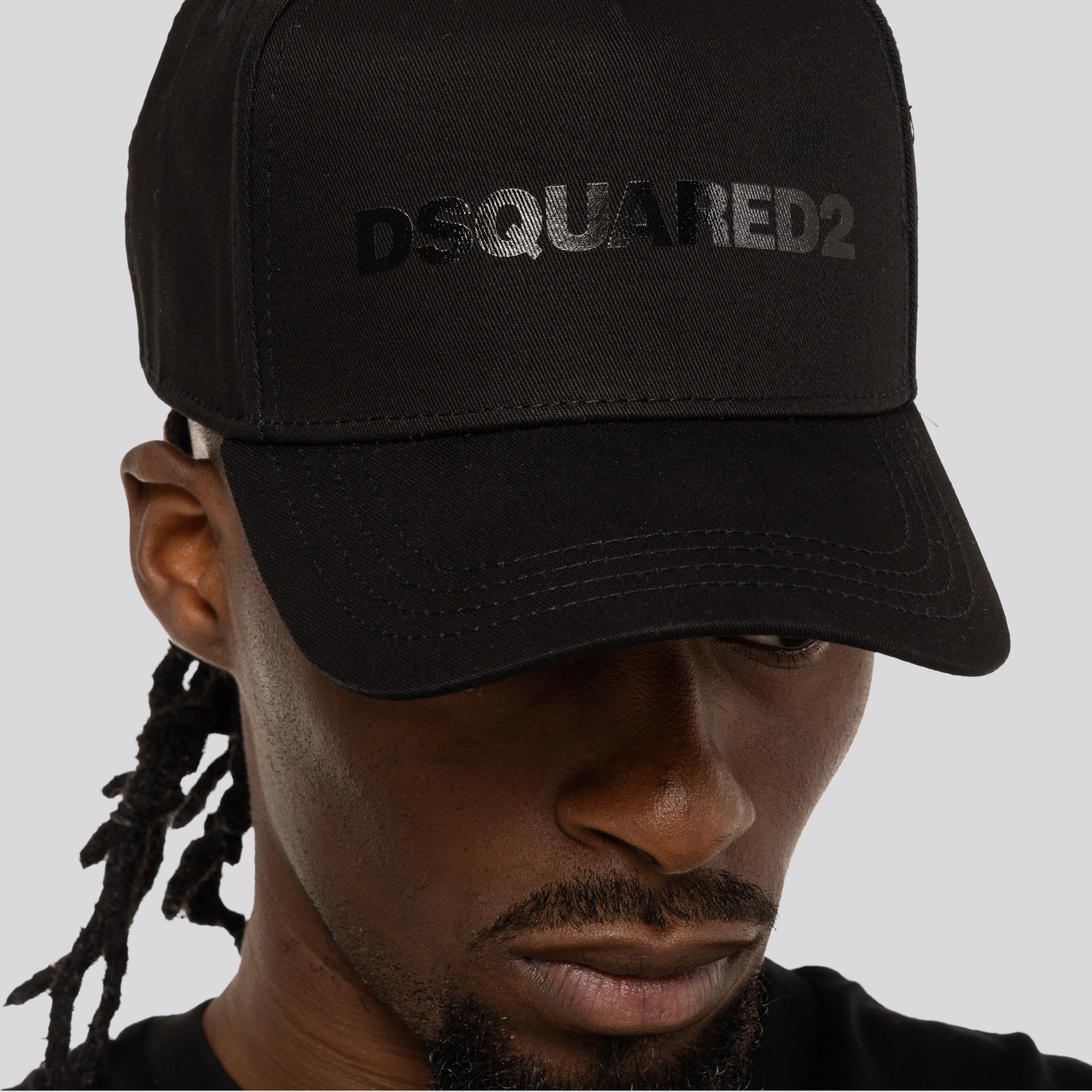 Gorra Negra Dsquared2 Logo