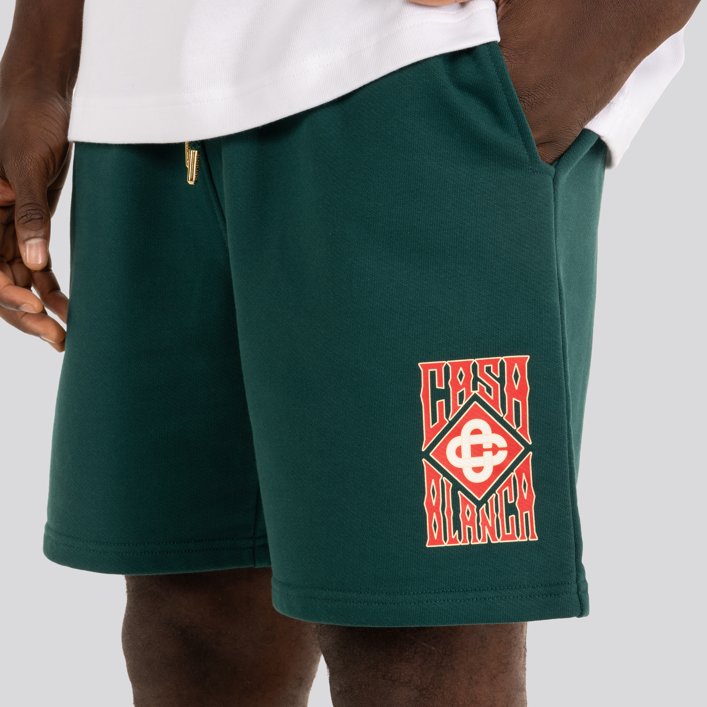 Short Verde Casablanca Gothic Stacked