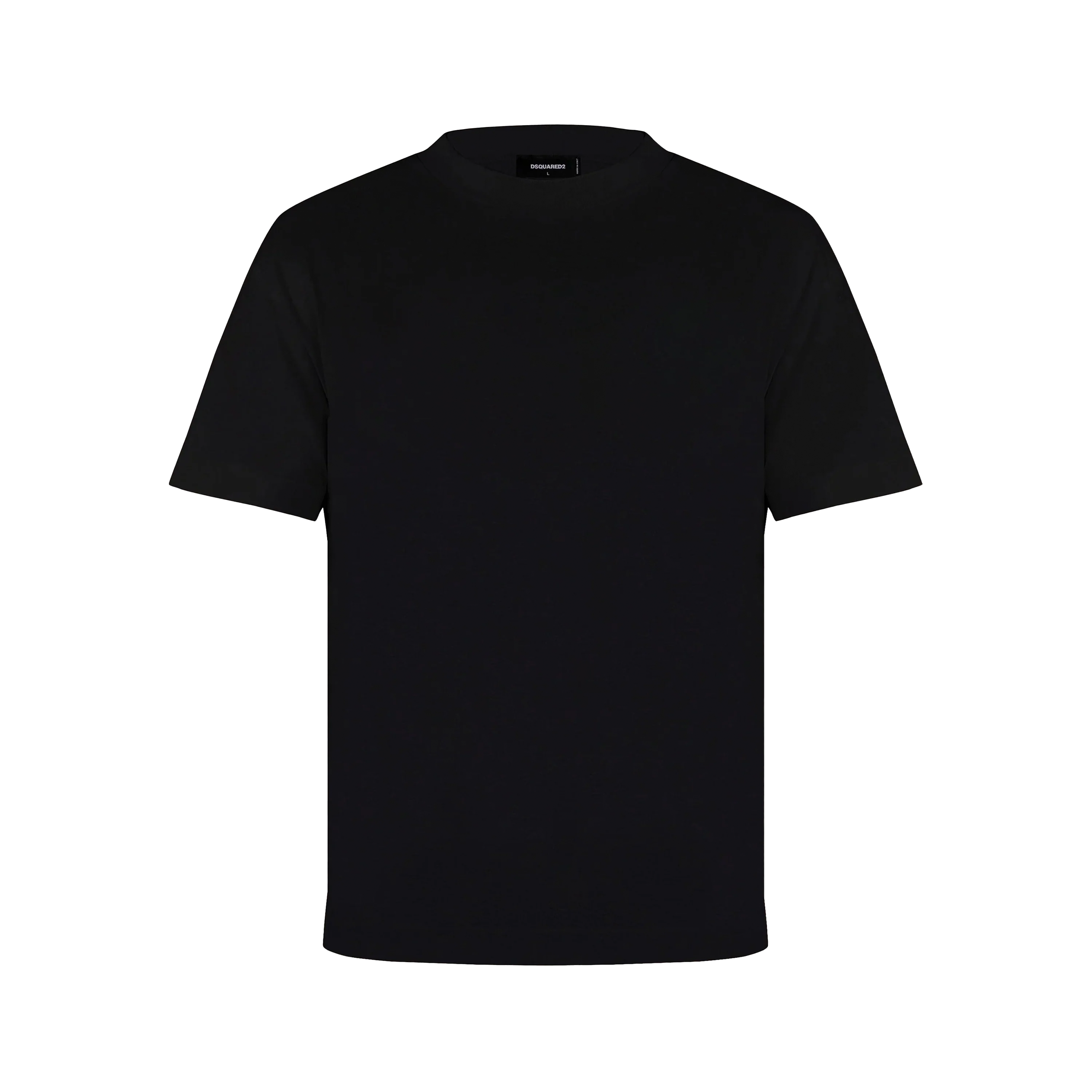 Camiseta Negra Dsquared2 Icon Side Blue