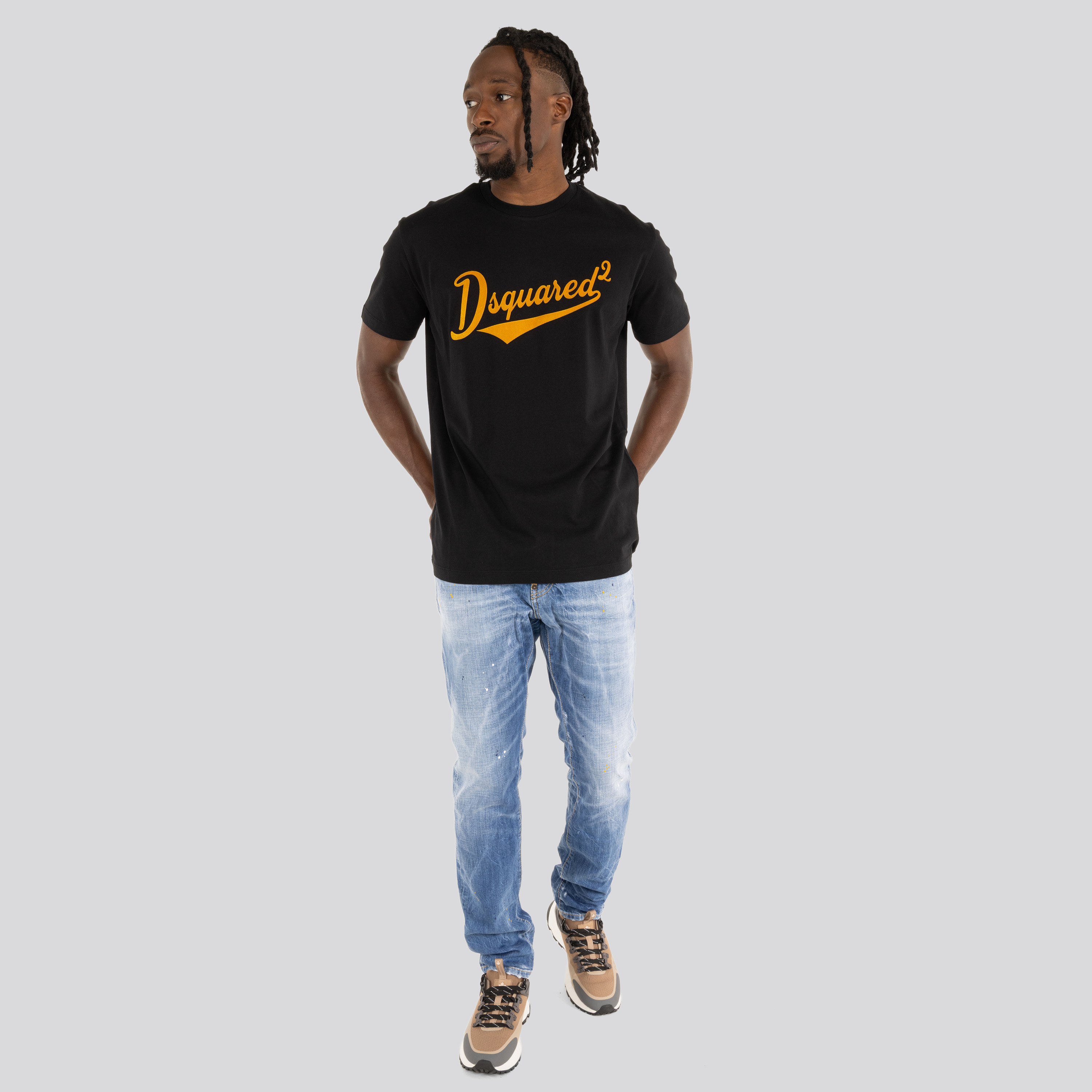 Camiseta Negra Dsquared2