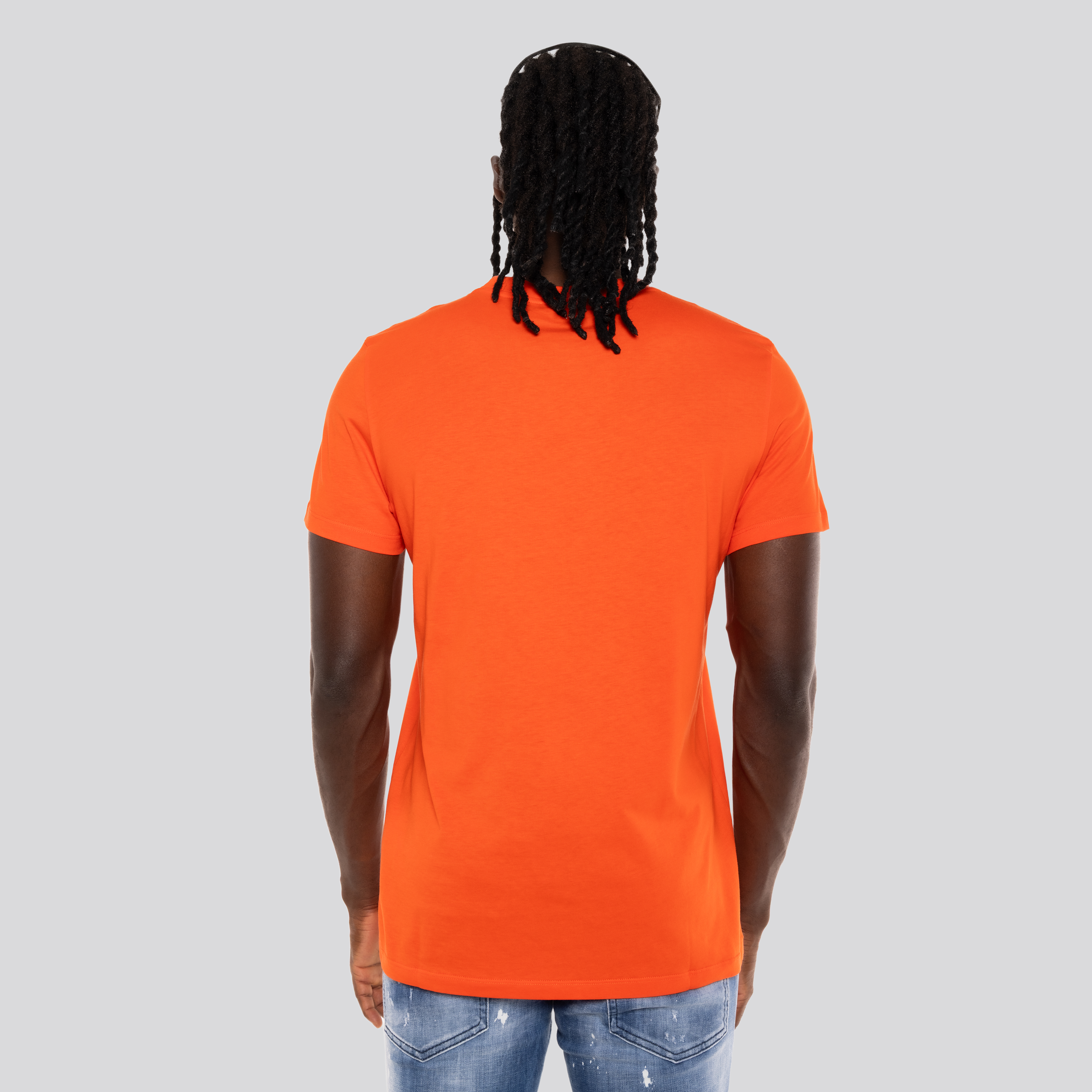 Camiseta Rojo Balmain Logo