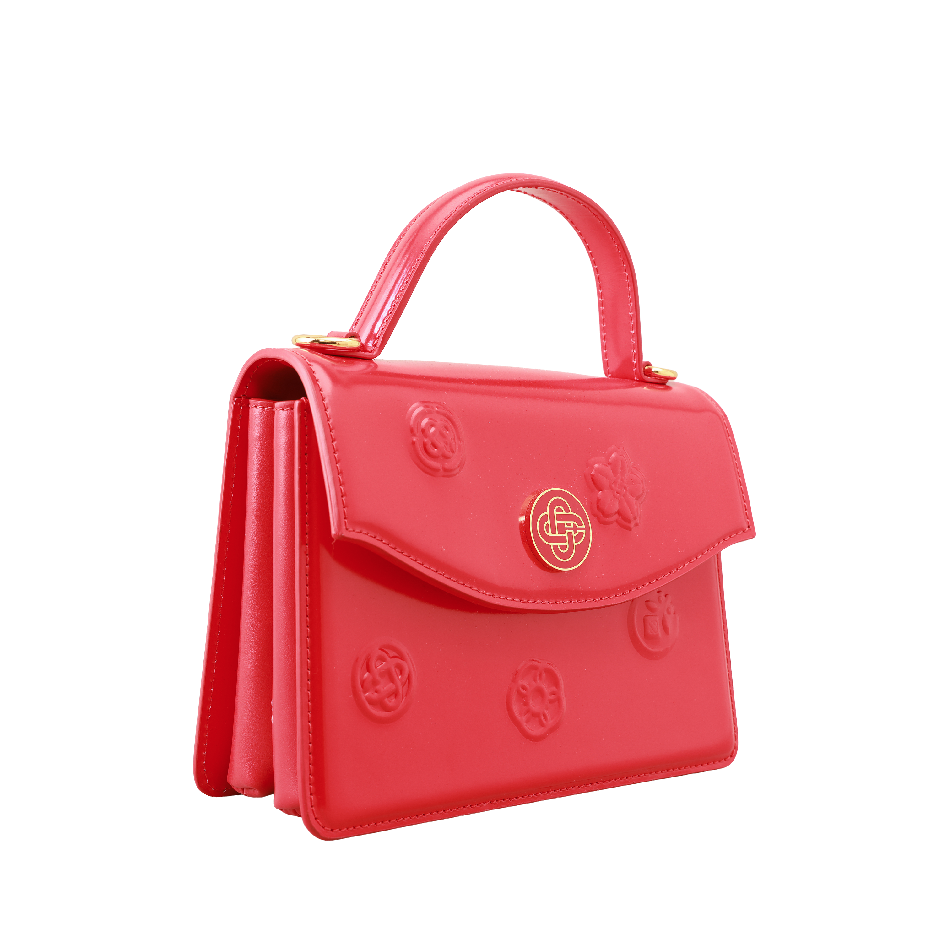 Cartera Roja Casablanca New Jeanne Emblems