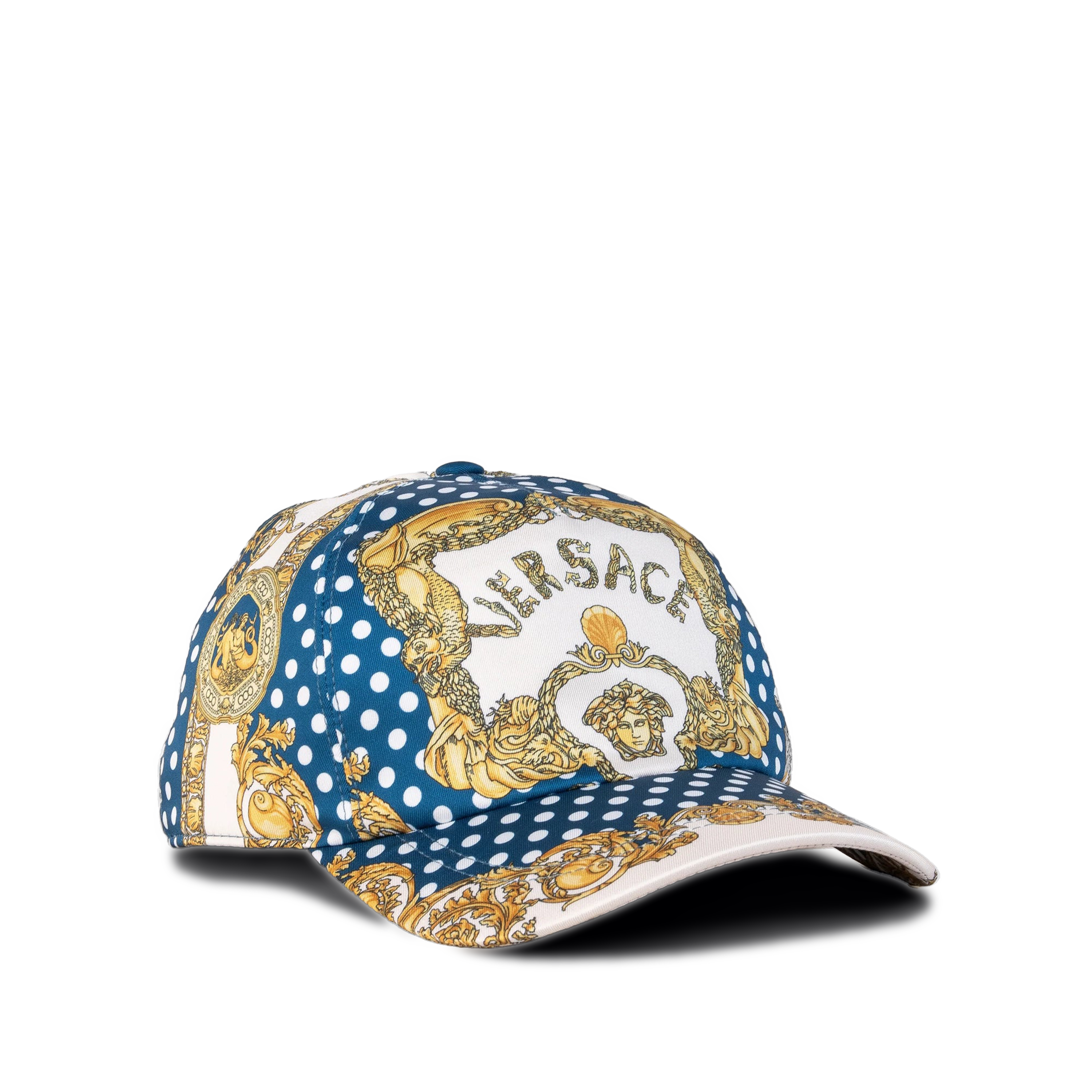 Gorra Azul Versace Medusa