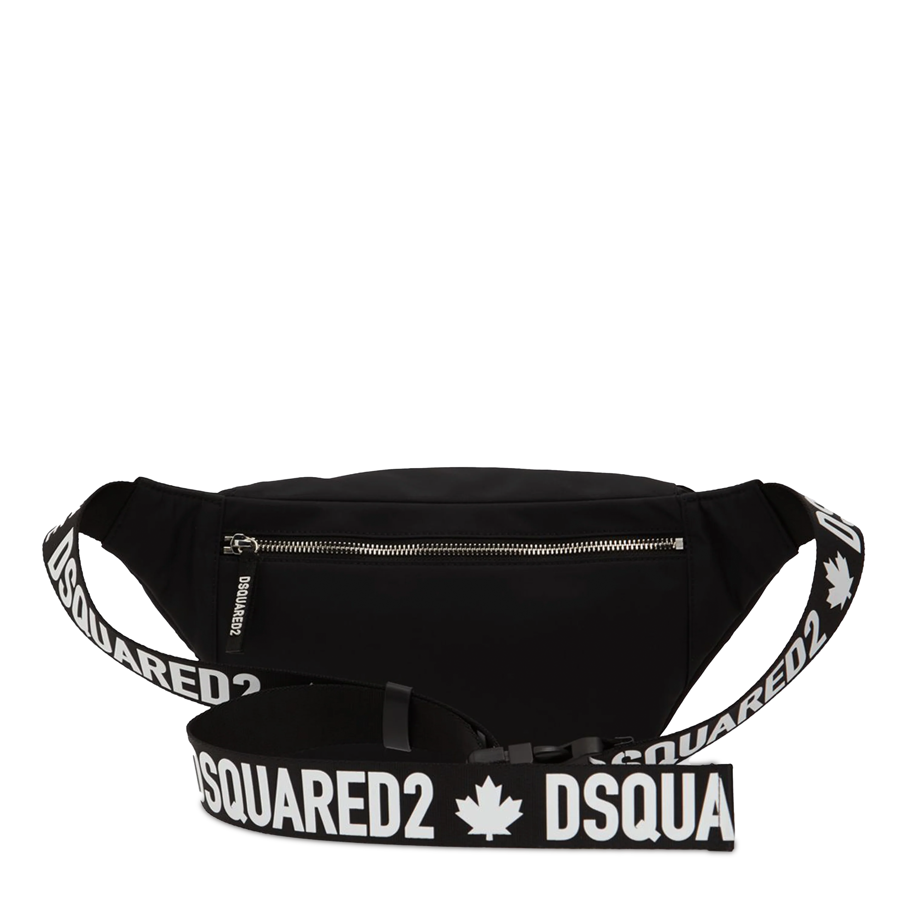 Riñonera Negro Dsquared2 Leaf